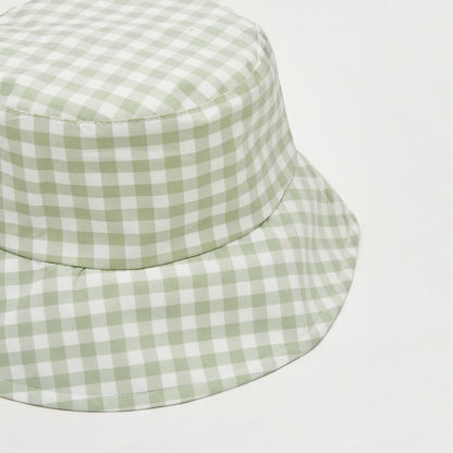 Checked Bucket Hat-Caps & Hats-image-1
