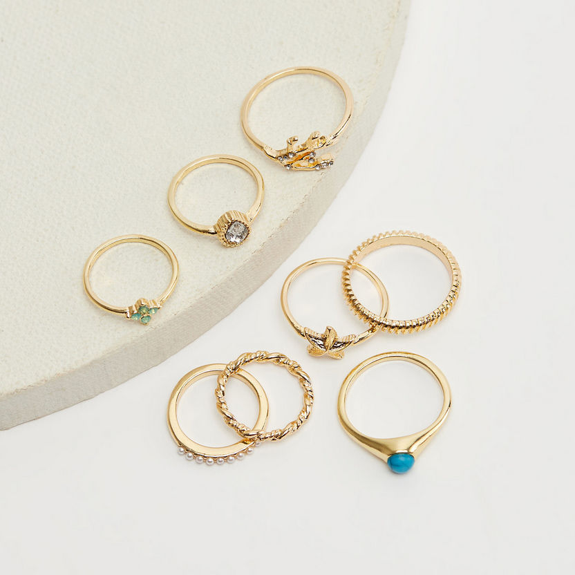 Set of 8 - Assorted Rings-Rings-image-0