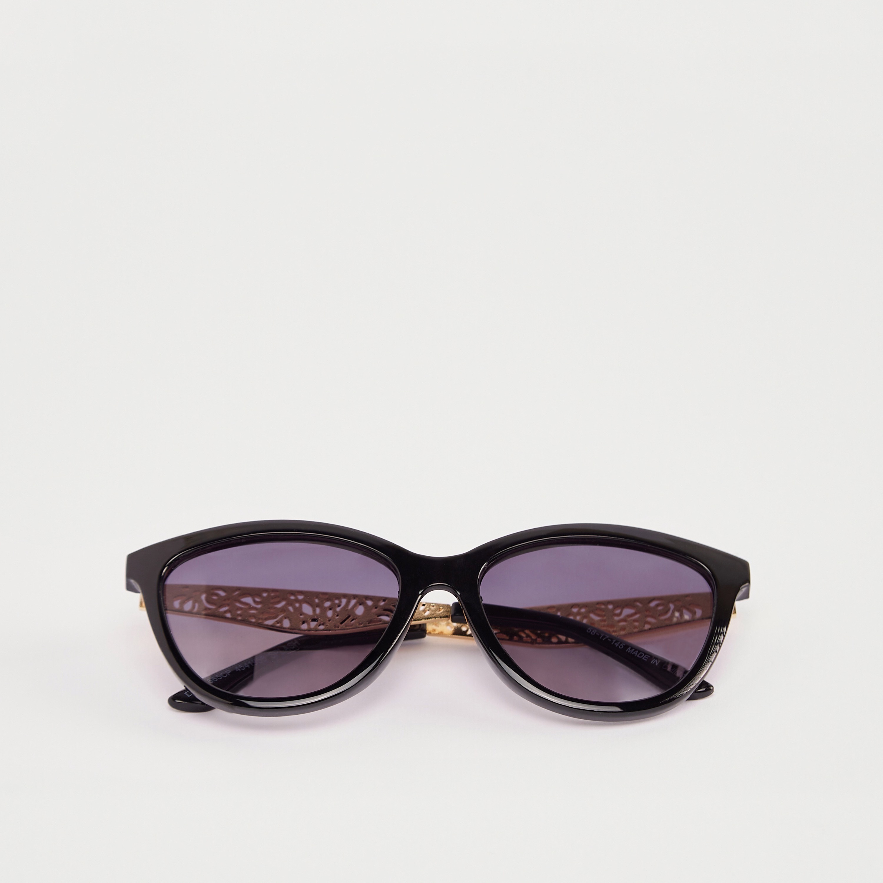 نظّارة شمسيّة بإطار كامل وعدسات ملوّنة ووسادات أنف-women-sunglasses-image-1