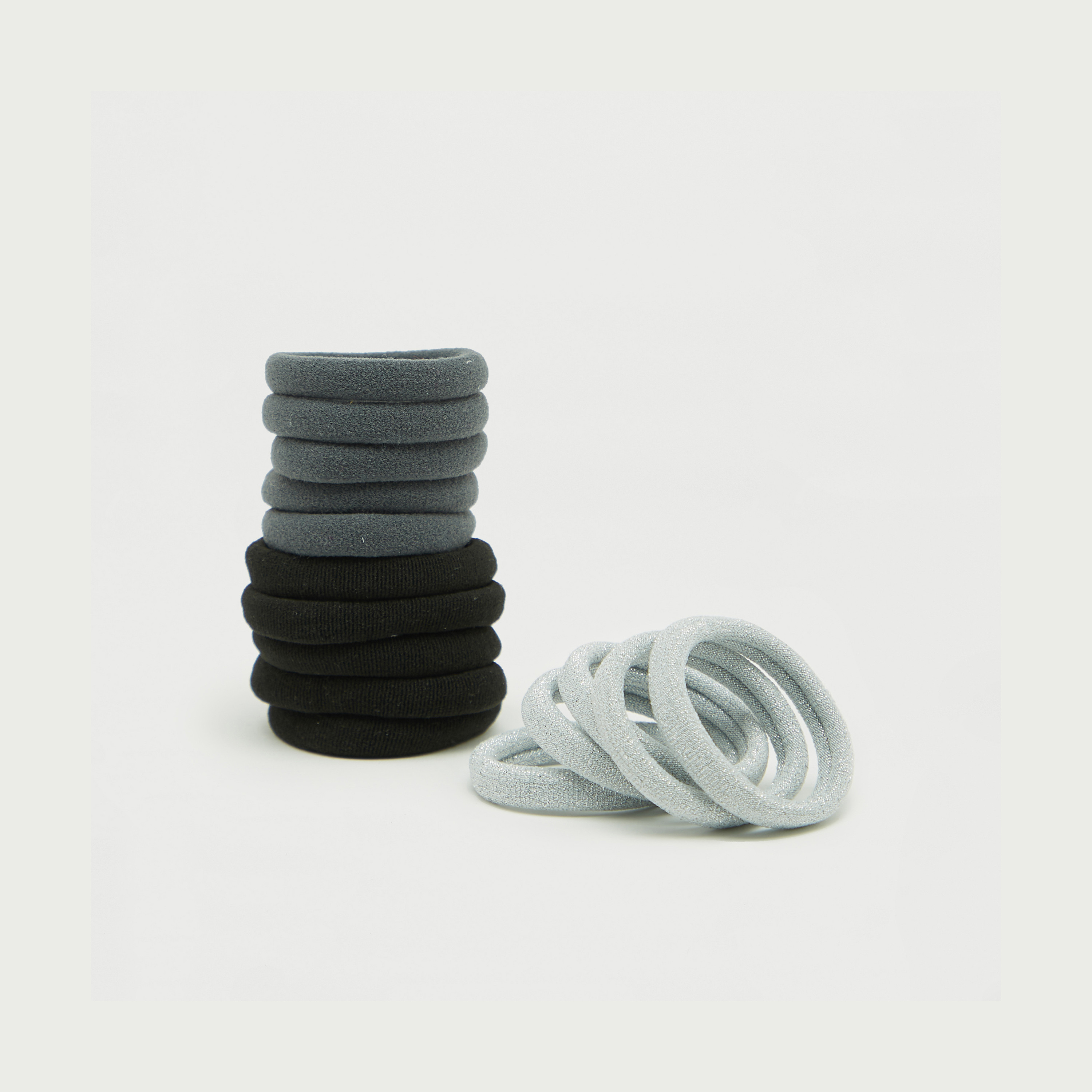 Set of 15 - Elasticated Hair Tie-women-hairaccessories-scrunchies-image-1