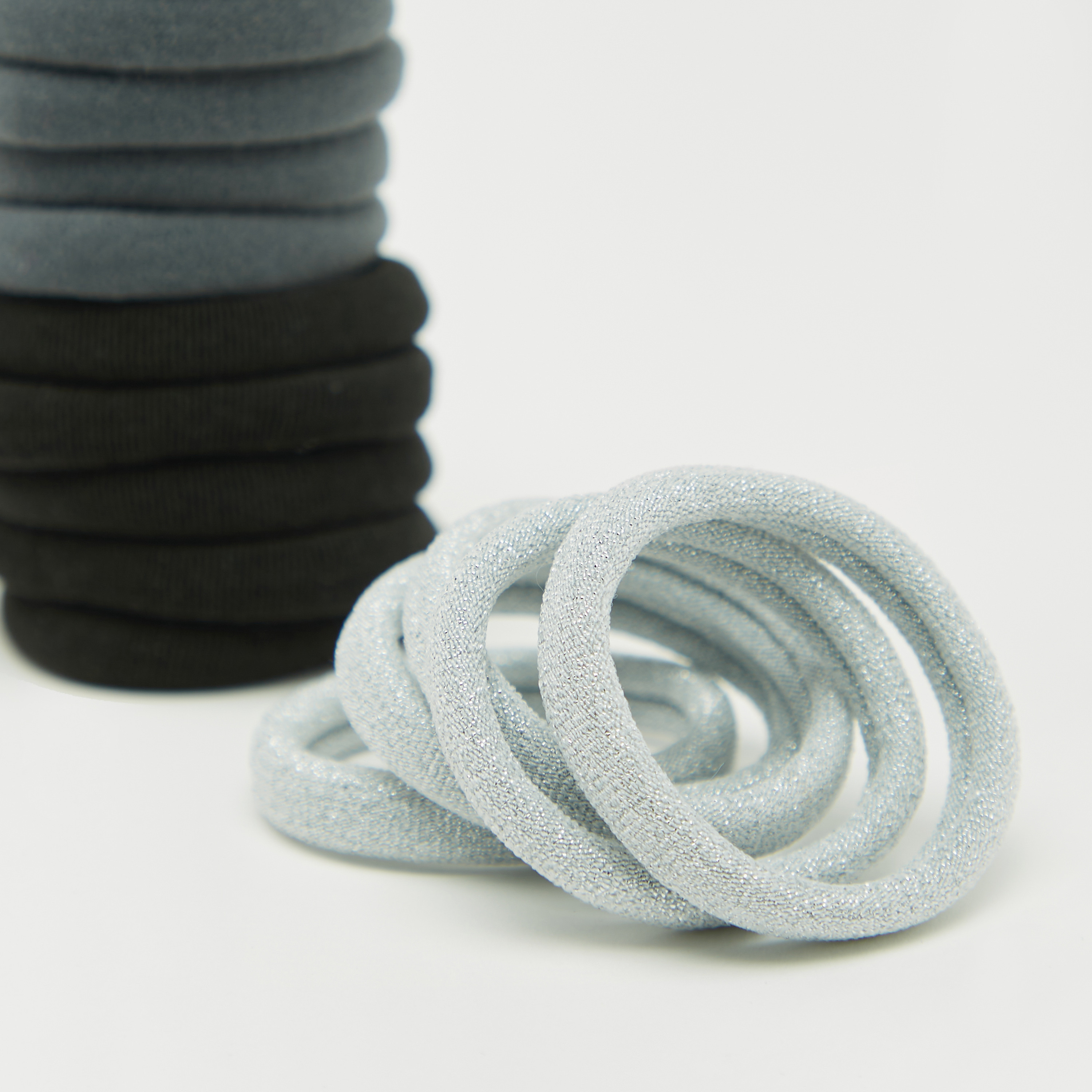 Set of 15 - Elasticated Hair Tie-women-hairaccessories-scrunchies-image-2