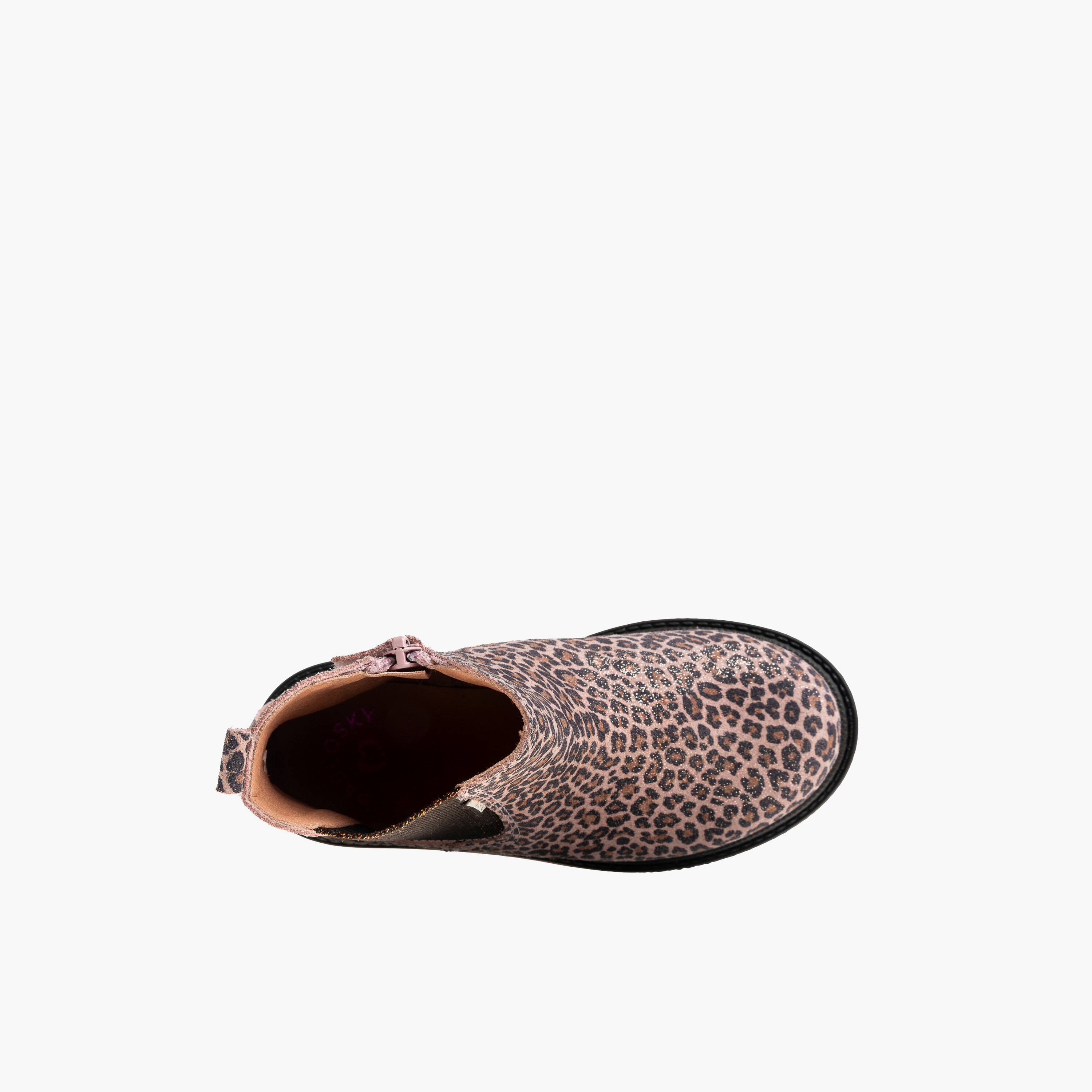 Pablosky Girls Animal Print Chelsea Boots-girls-shoes-boots-image-3