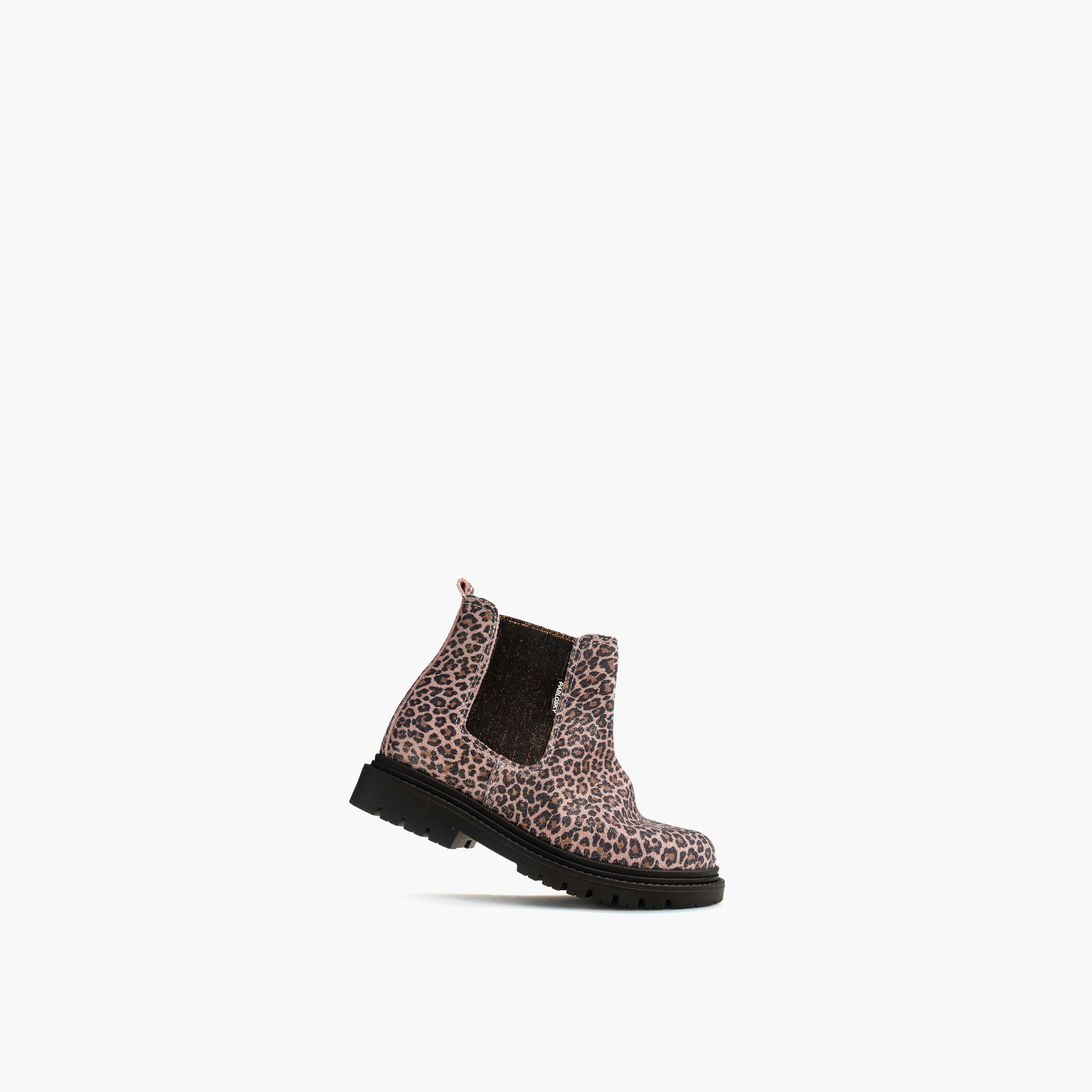 Pablosky Girls Animal Print Chelsea Boots-girls-shoes-boots-image-4