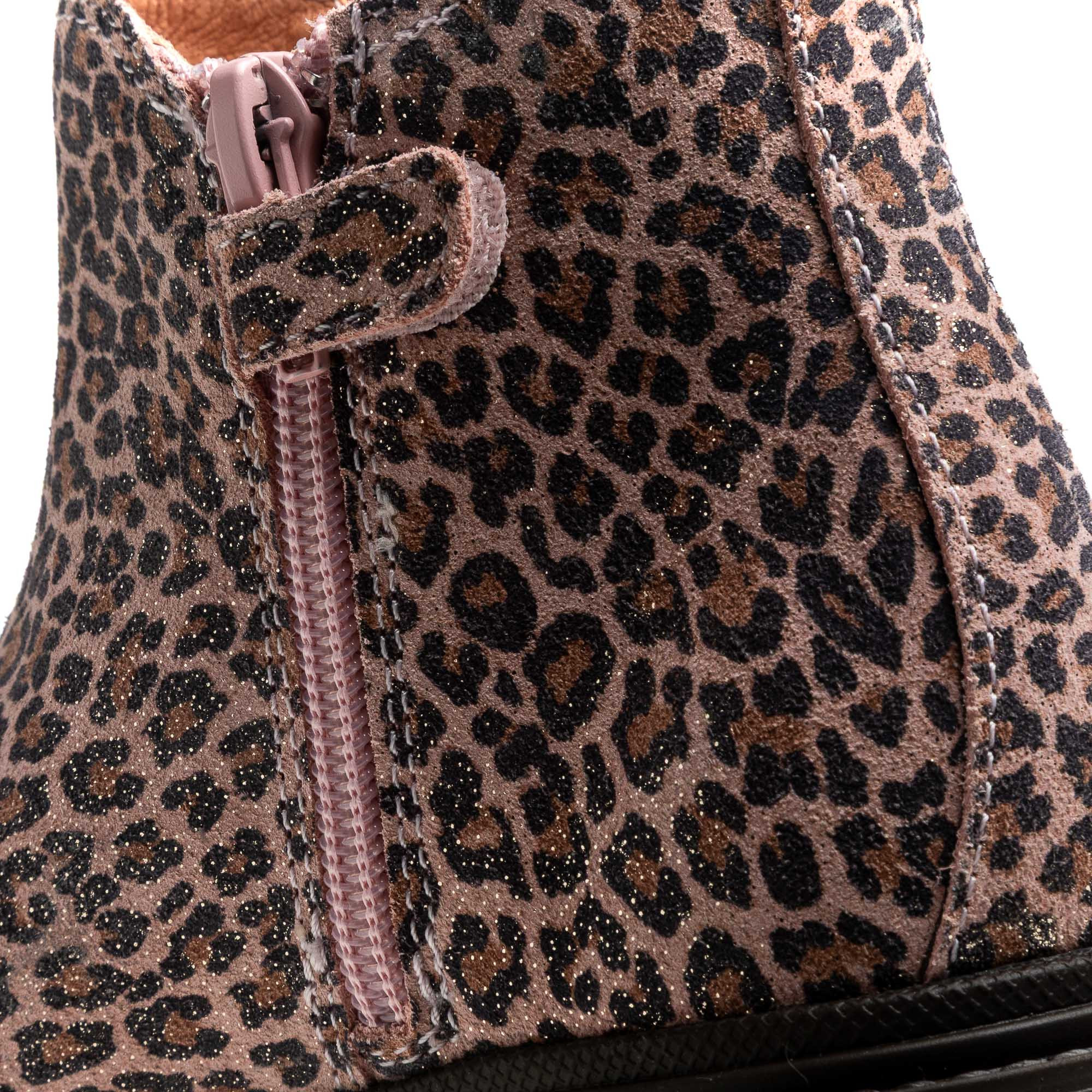 Pablosky Girls Animal Print Chelsea Boots-girls-shoes-boots-image-5