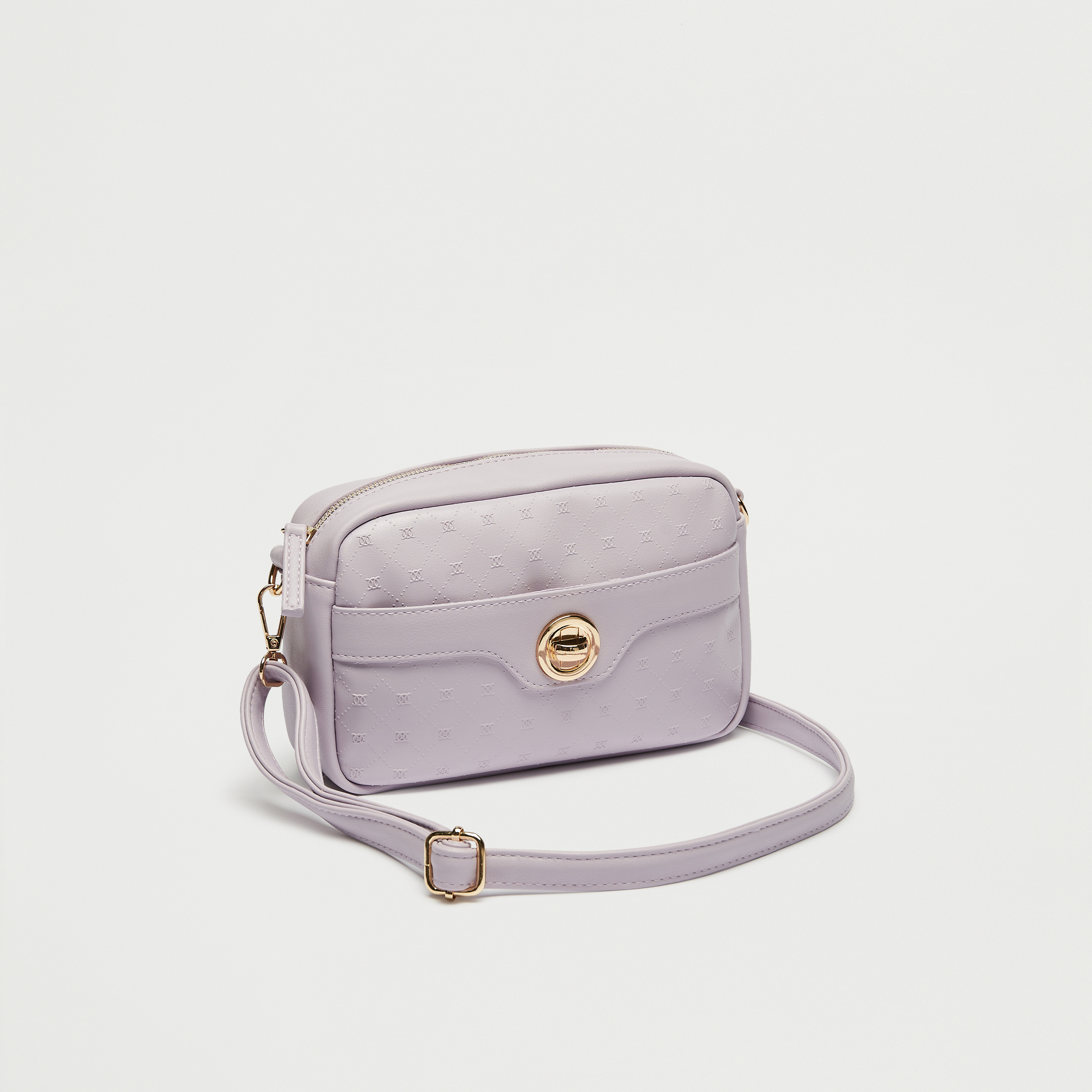 Zip closure best sale crossbody bag