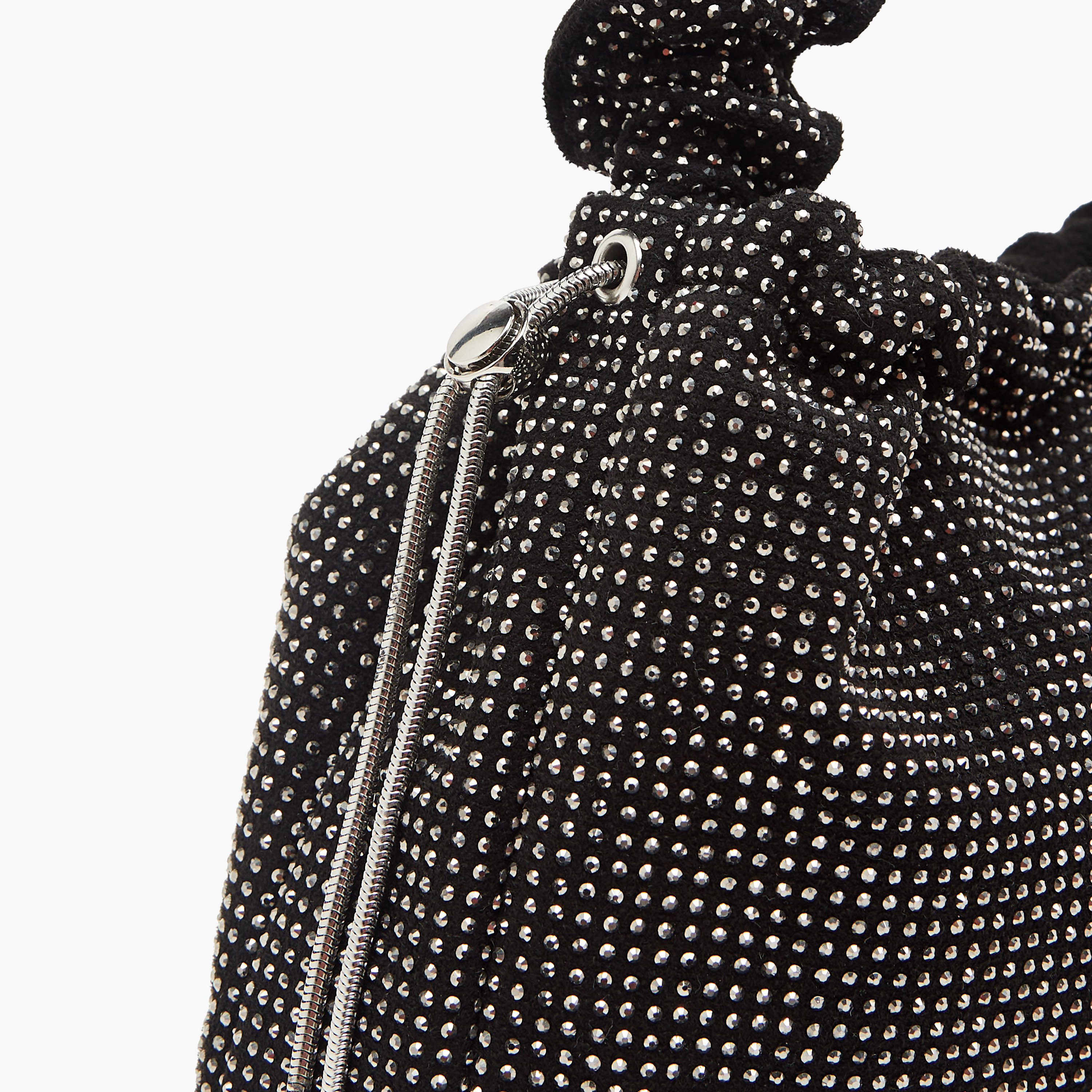 Embellished Crossbody Bag with Cord Lock Closure and Chain Strap-women-bagsandwallets-handbags-image-6