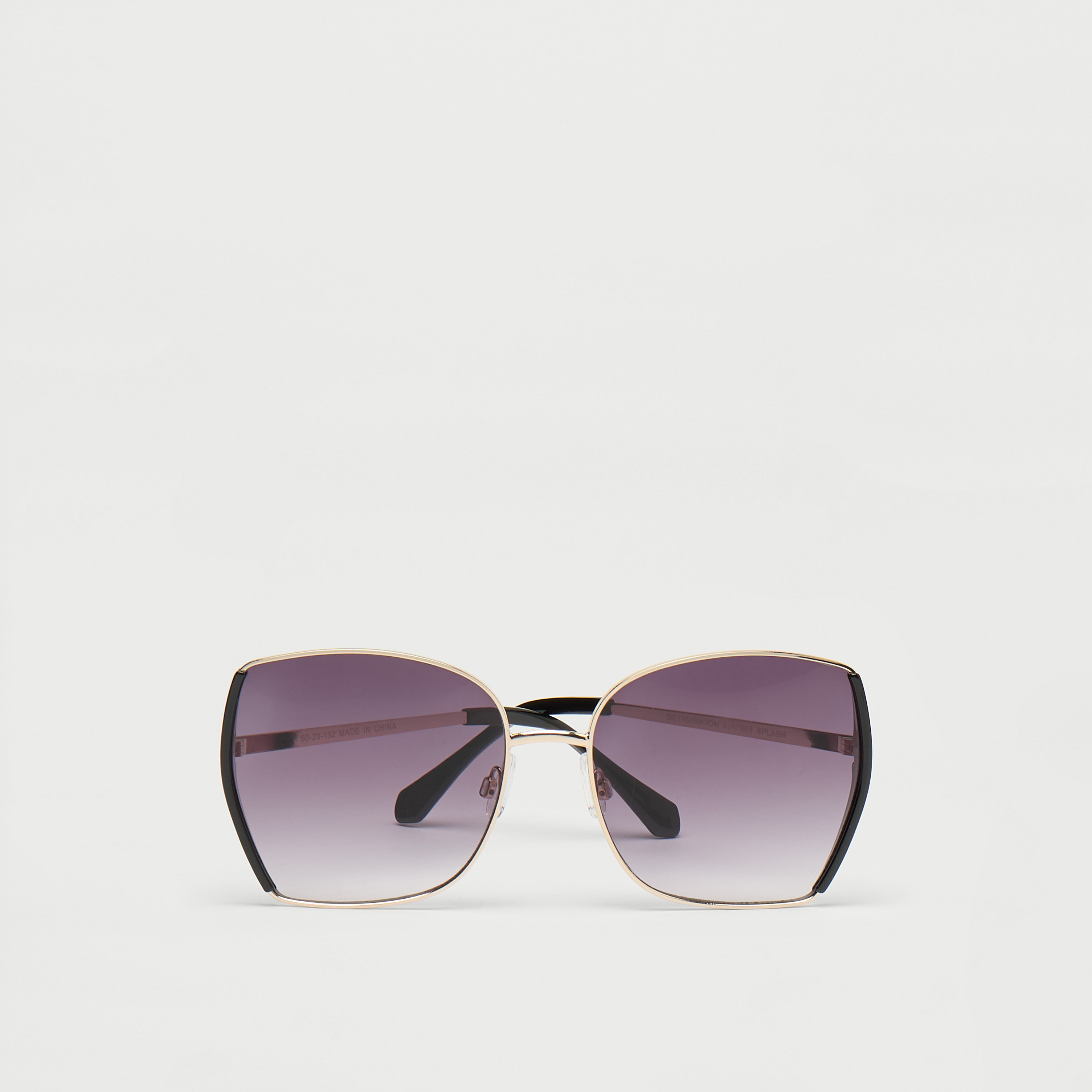 Tinted Full Rim Sunglasses with Nose Pad-women-sunglasses-image-1
