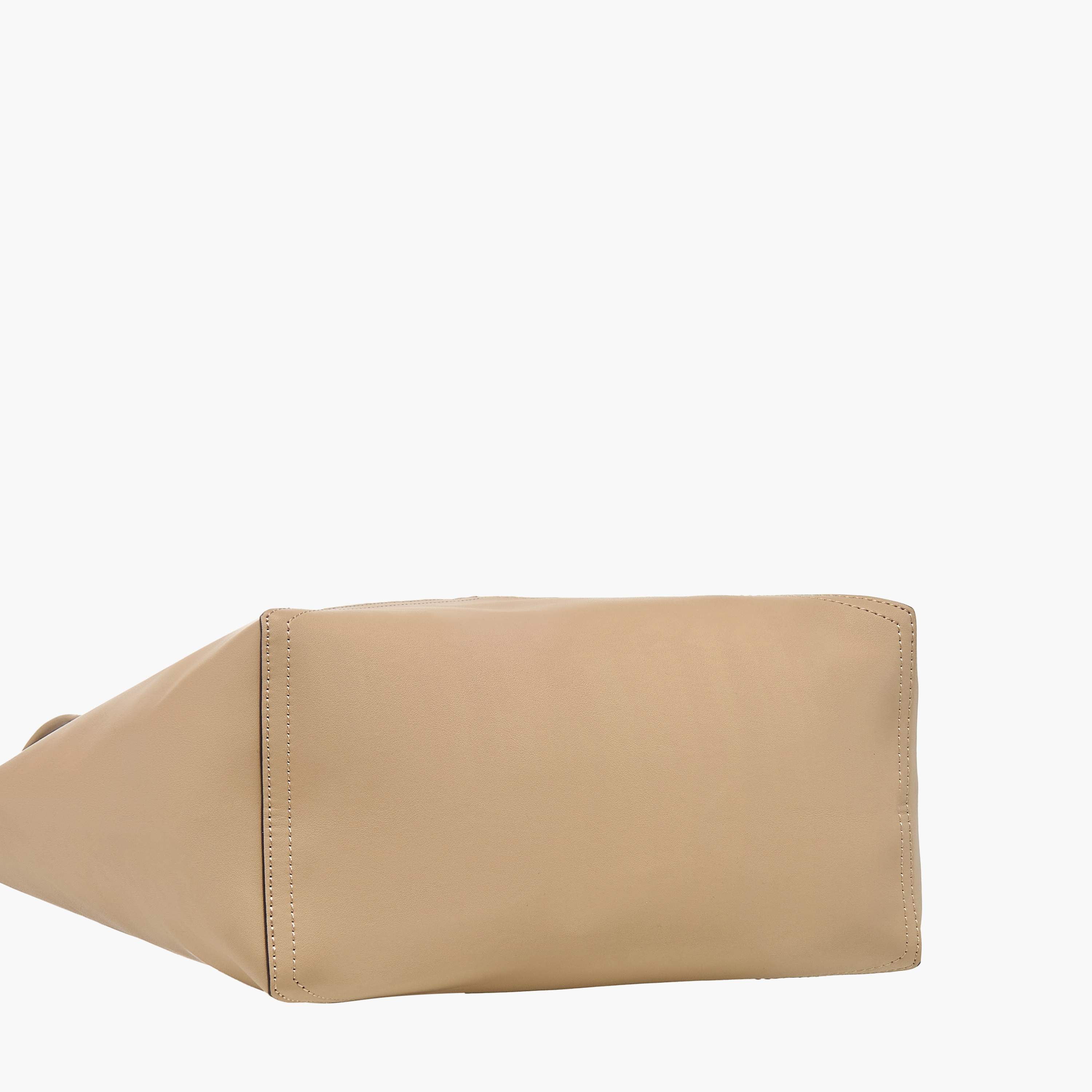 Textured Tote Bag with Handles-women-bagsandwallets-handbags-image-7