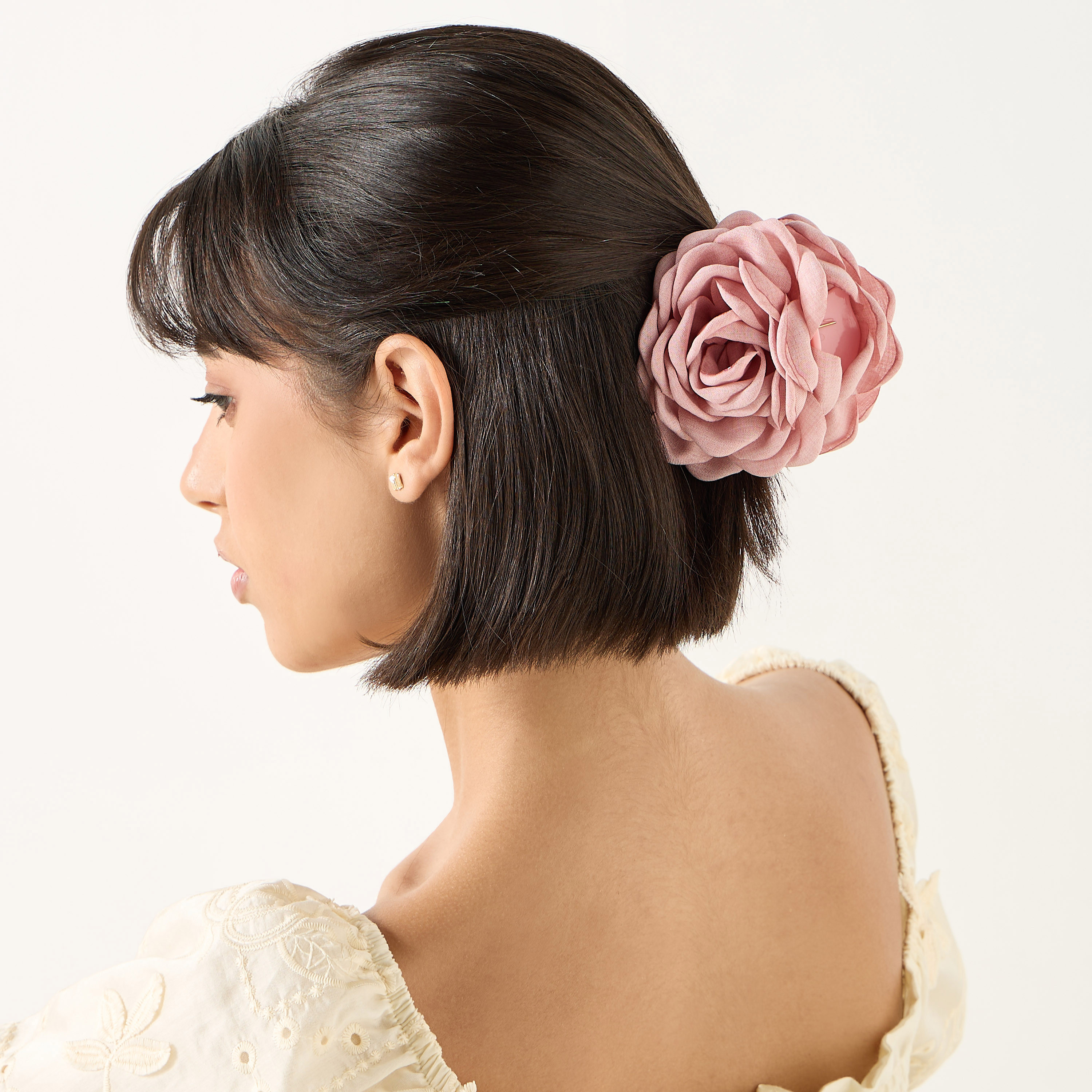 مشبك شعر بتصميم وردة-women-hairaccessories-clamps-image-2