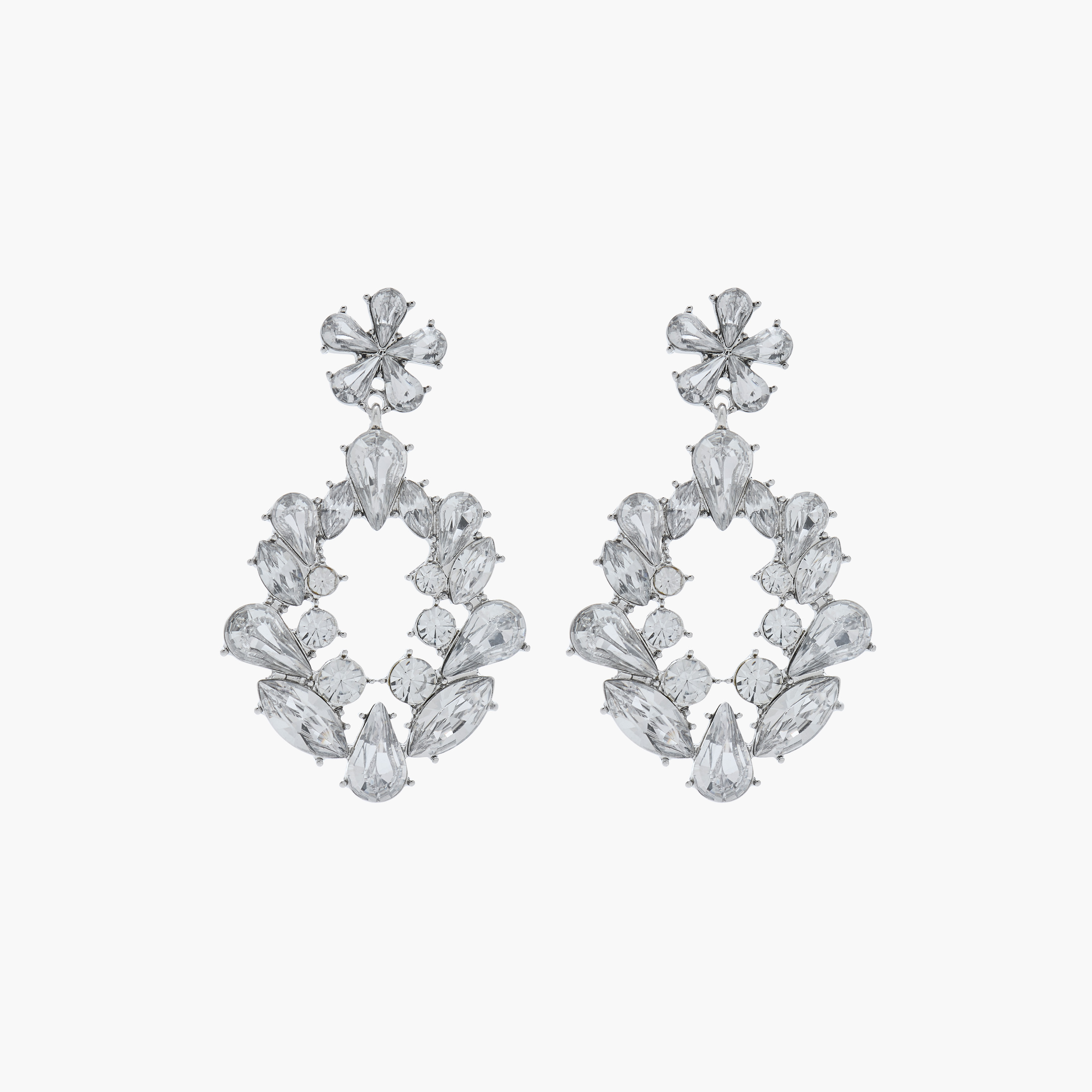 حلق متدلي مزين بالأحجار بمكبس إغلاق خلفي-women-watchesandjewellery-jewellery-earrings-image-1