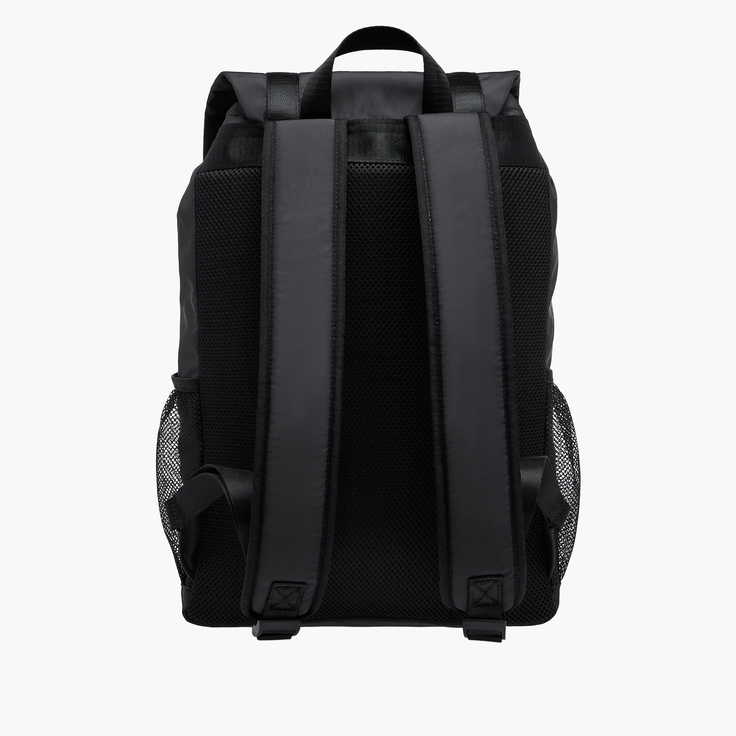 Buckle Closure Backpack with Adjustable Shoulder Straps - 27x16x45 cm-women-bagsandwallets-backpacks-image-4