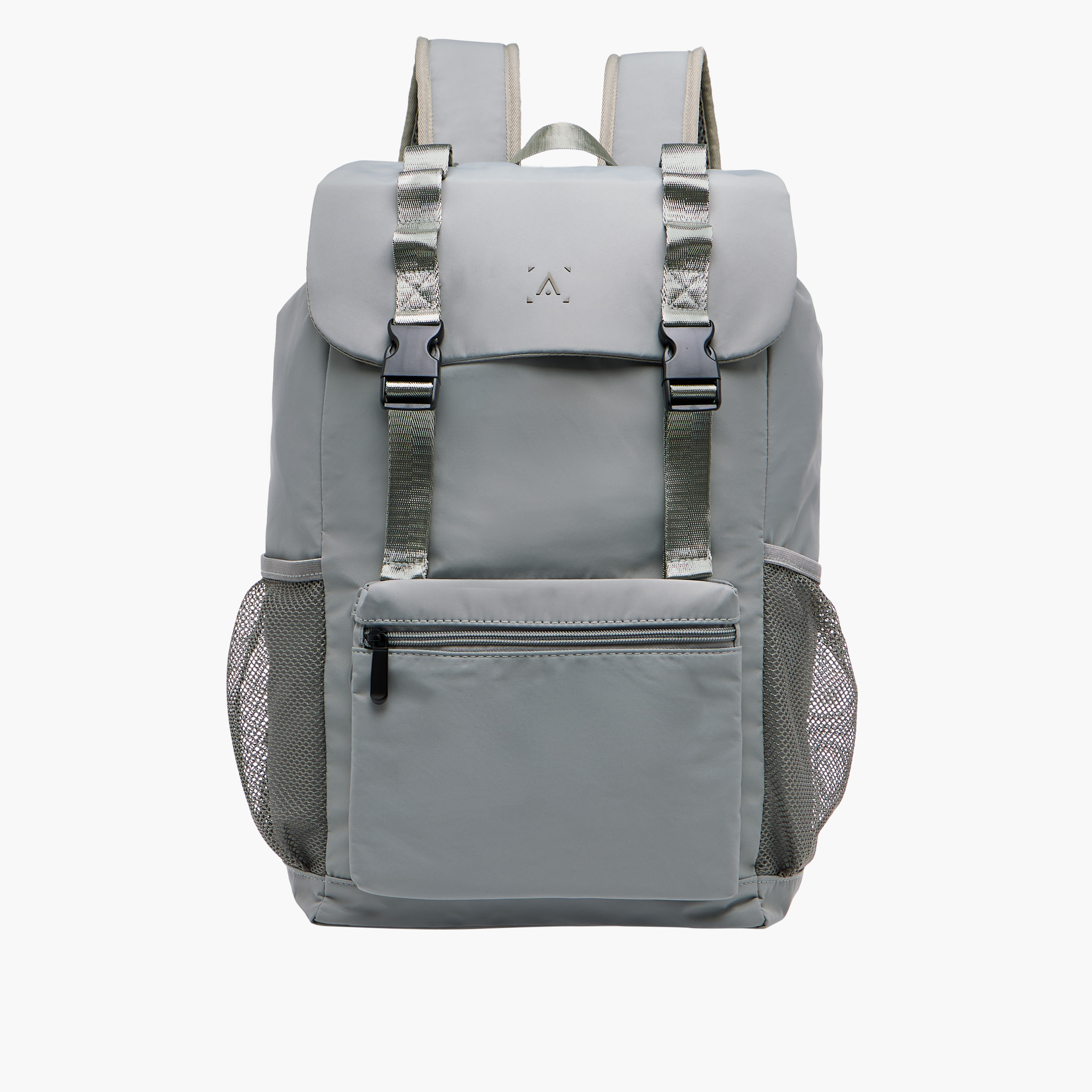 شنطة ظهر بأحزمة كتف قابلة للتعديل وإبزيم إغلاق - 27x16x45 سم-women-bagsandwallets-backpacks-image-1