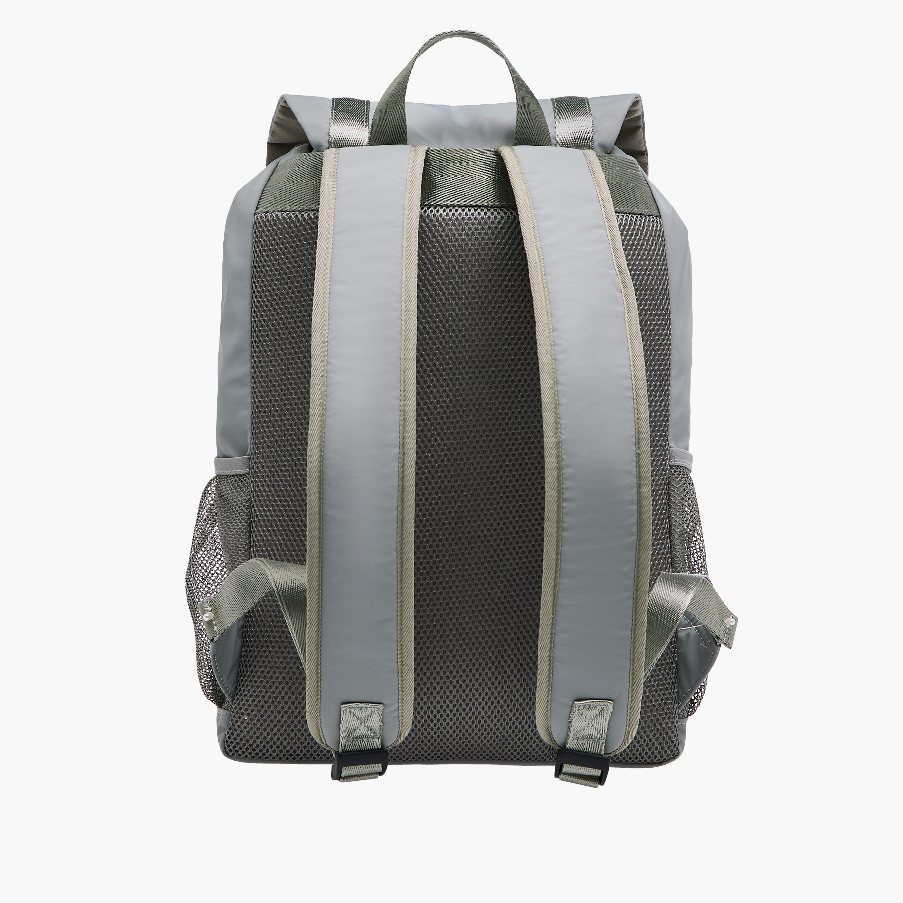 شنطة ظهر بأحزمة كتف قابلة للتعديل وإبزيم إغلاق - 27x16x45 سم-women-bagsandwallets-backpacks-image-5
