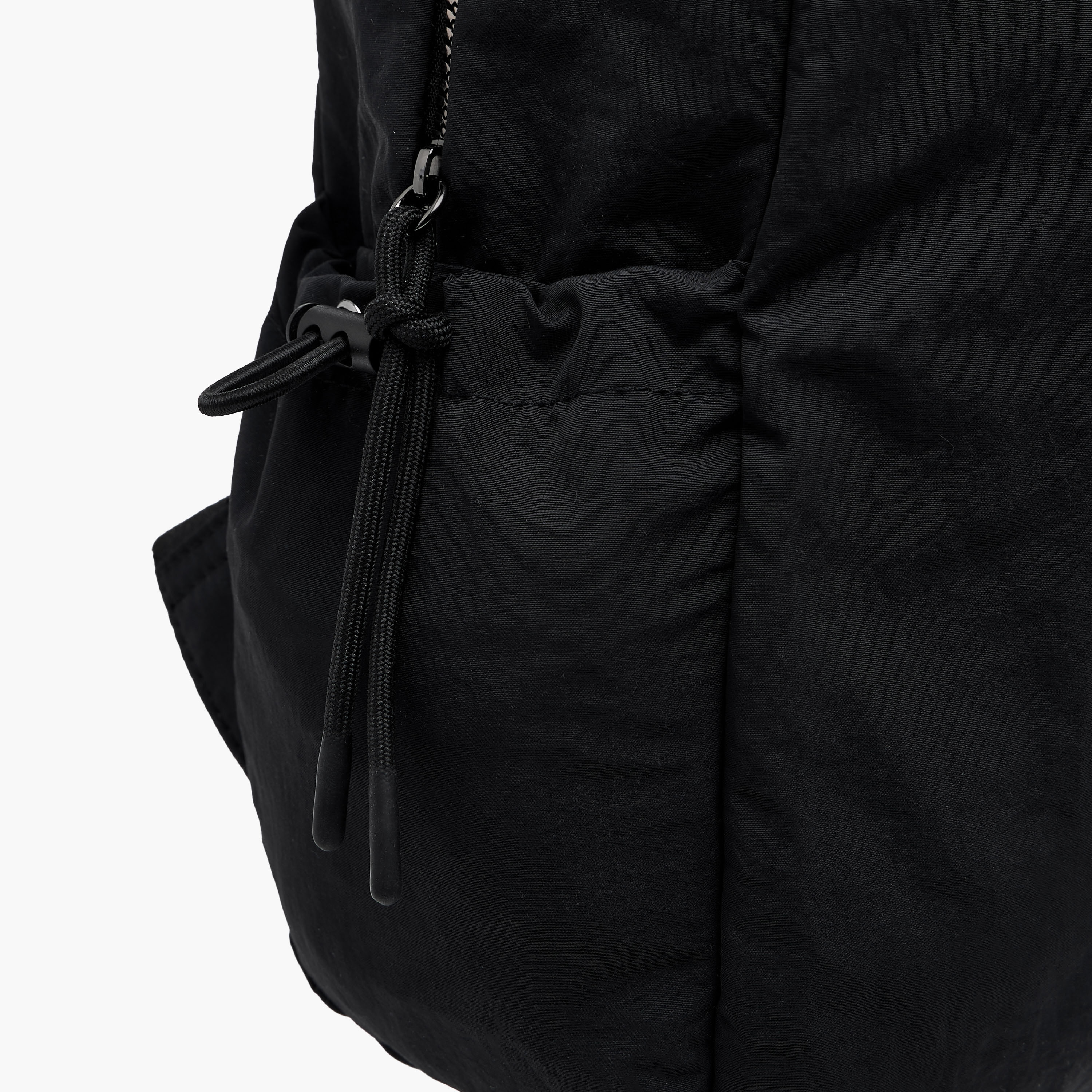 Canvas Backpack with Adjustable Shoulder Straps and Zip Closure - 27.5x13x35 cm-women-bagsandwallets-backpacks-image-5