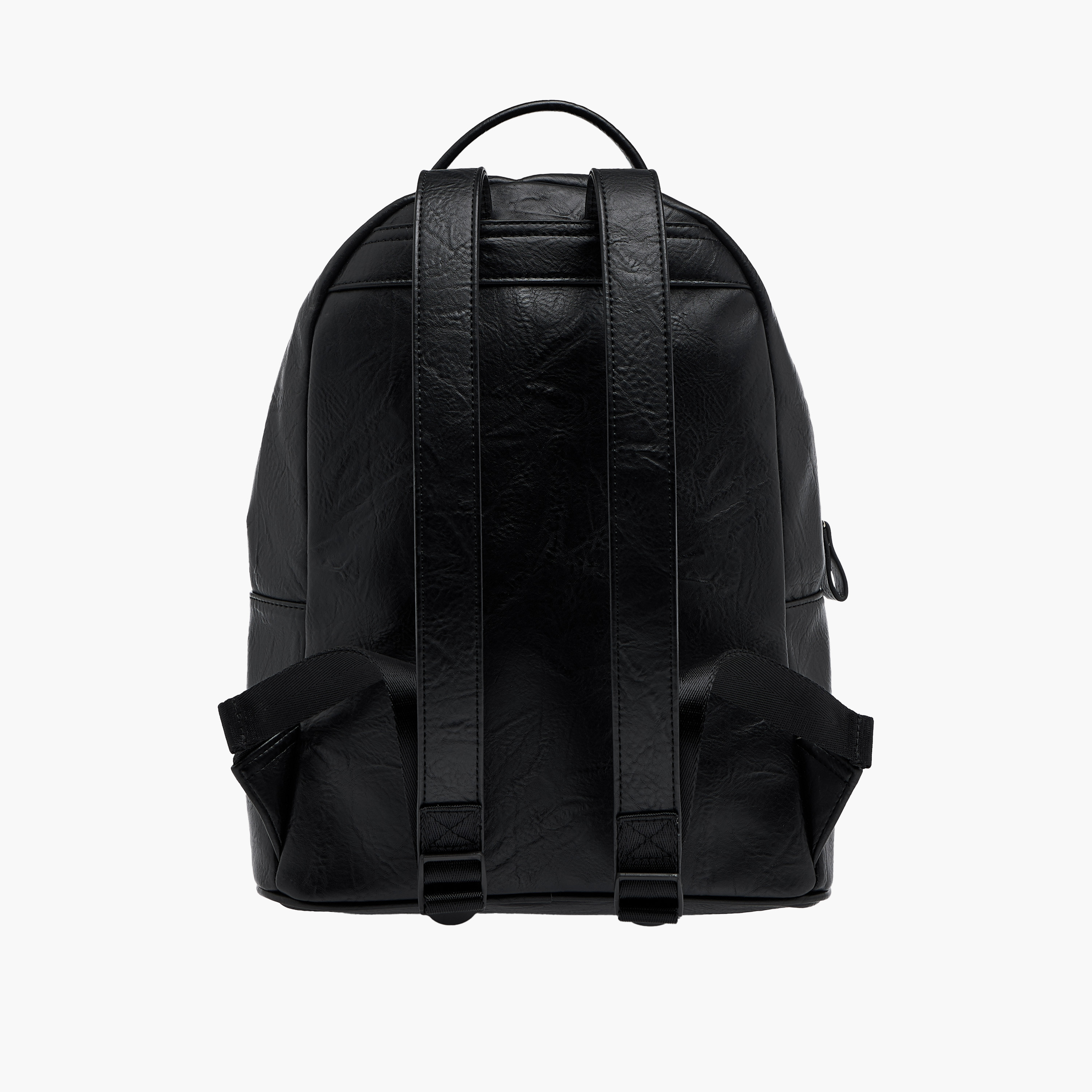 Textured Backpack with Adjustable Shoulder Straps and Zip Closure-women-bagsandwallets-backpacks-image-3