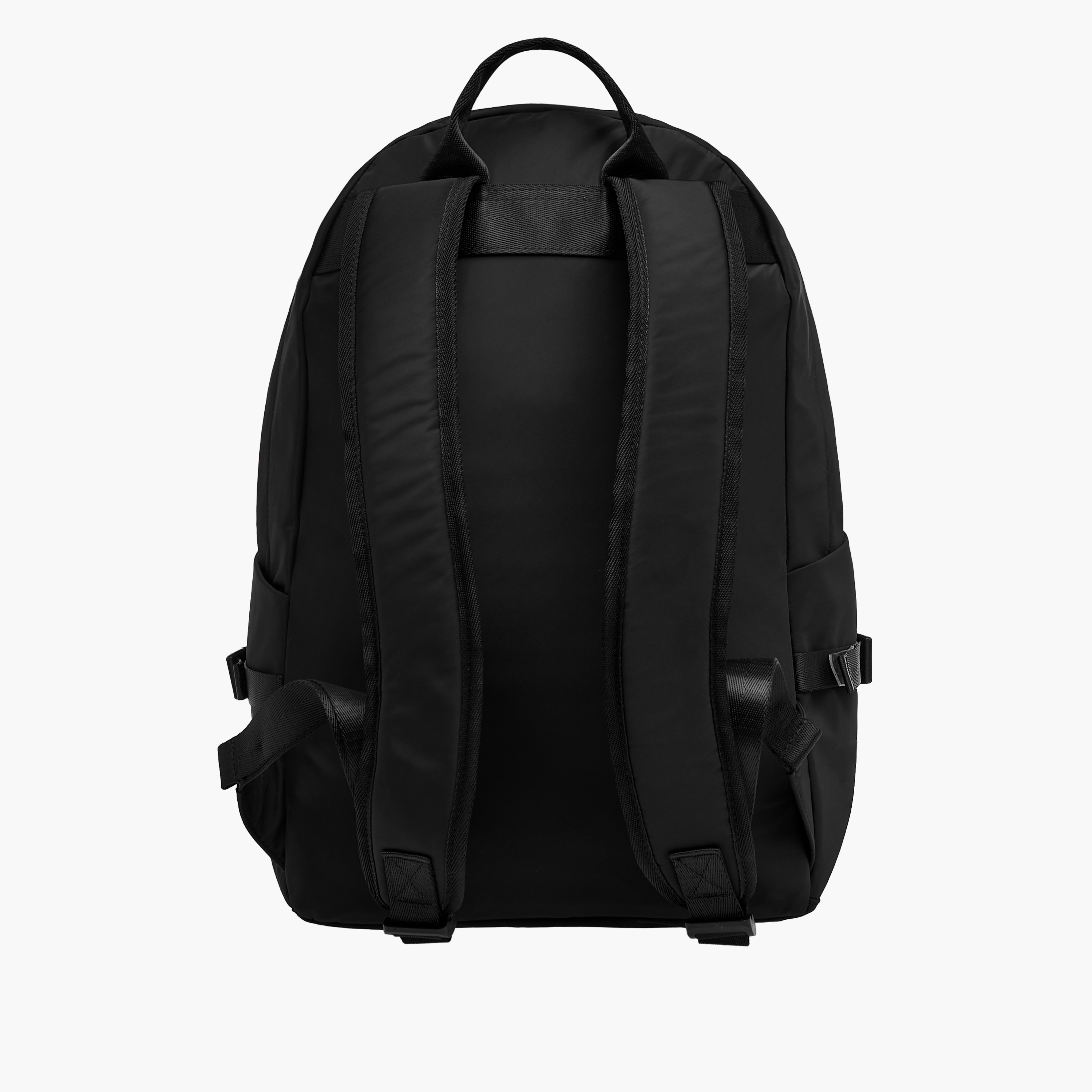 Starter Logo Print Backpack with Adjustable Shoulder Straps and Pouch - 28x13x42 cm-women-bagsandwallets-backpacks-image-5