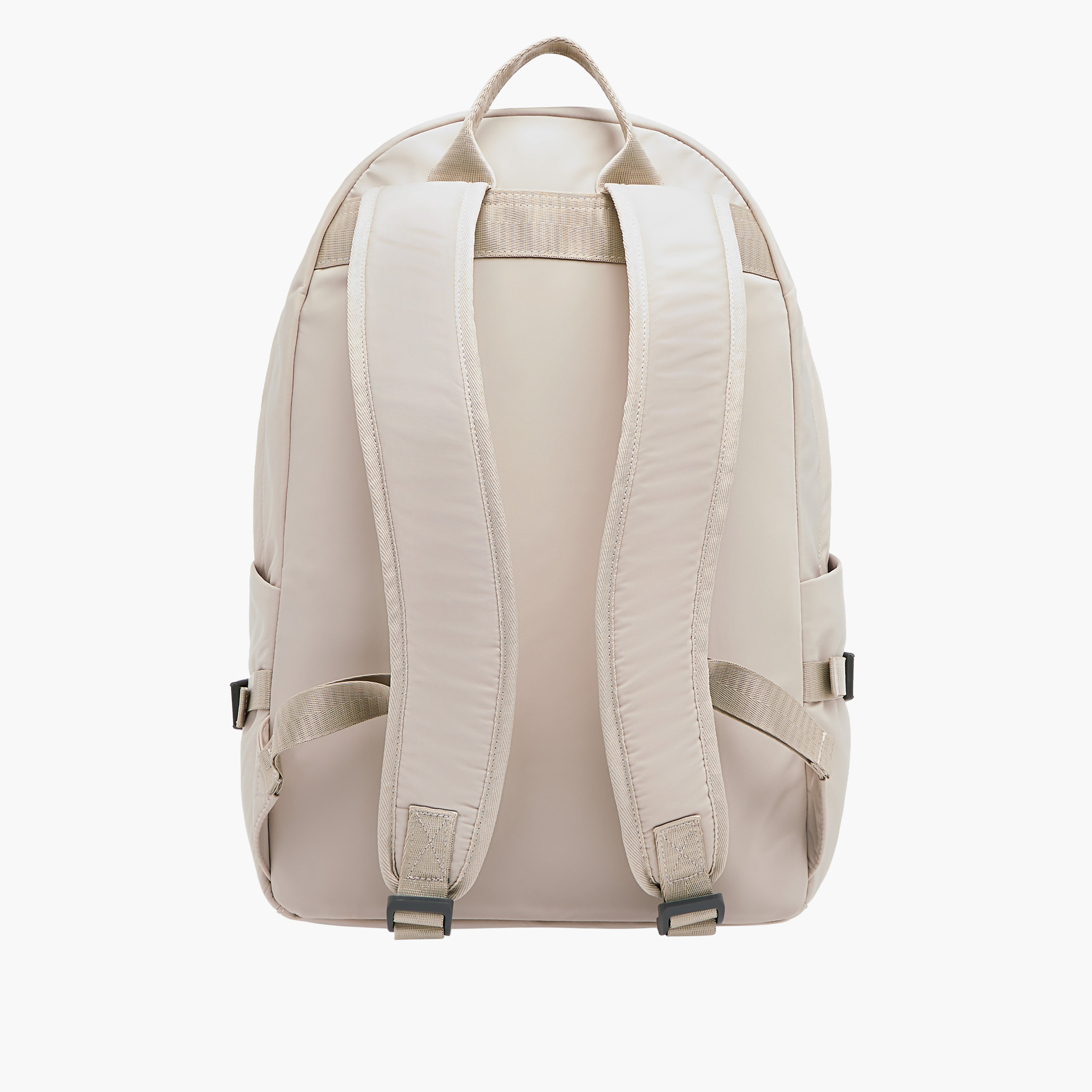 Starter Logo Print Backpack with Adjustable Shoulder Straps and Pouch - 28x13x42 cm-women-bagsandwallets-backpacks-image-5