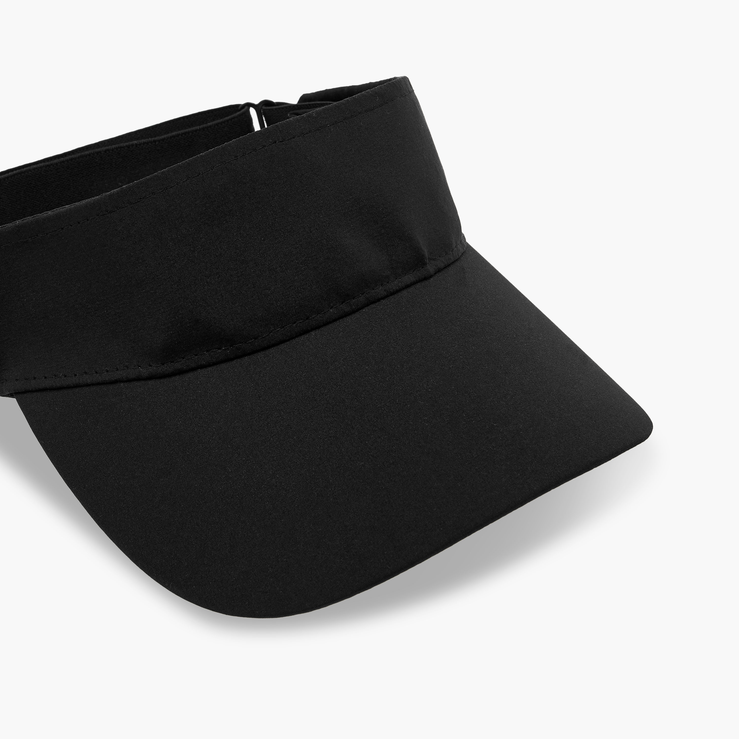 Stitch Detail Visor Cap with Elasticated Strap-women-clothingaccessories-capsandhats-image-7