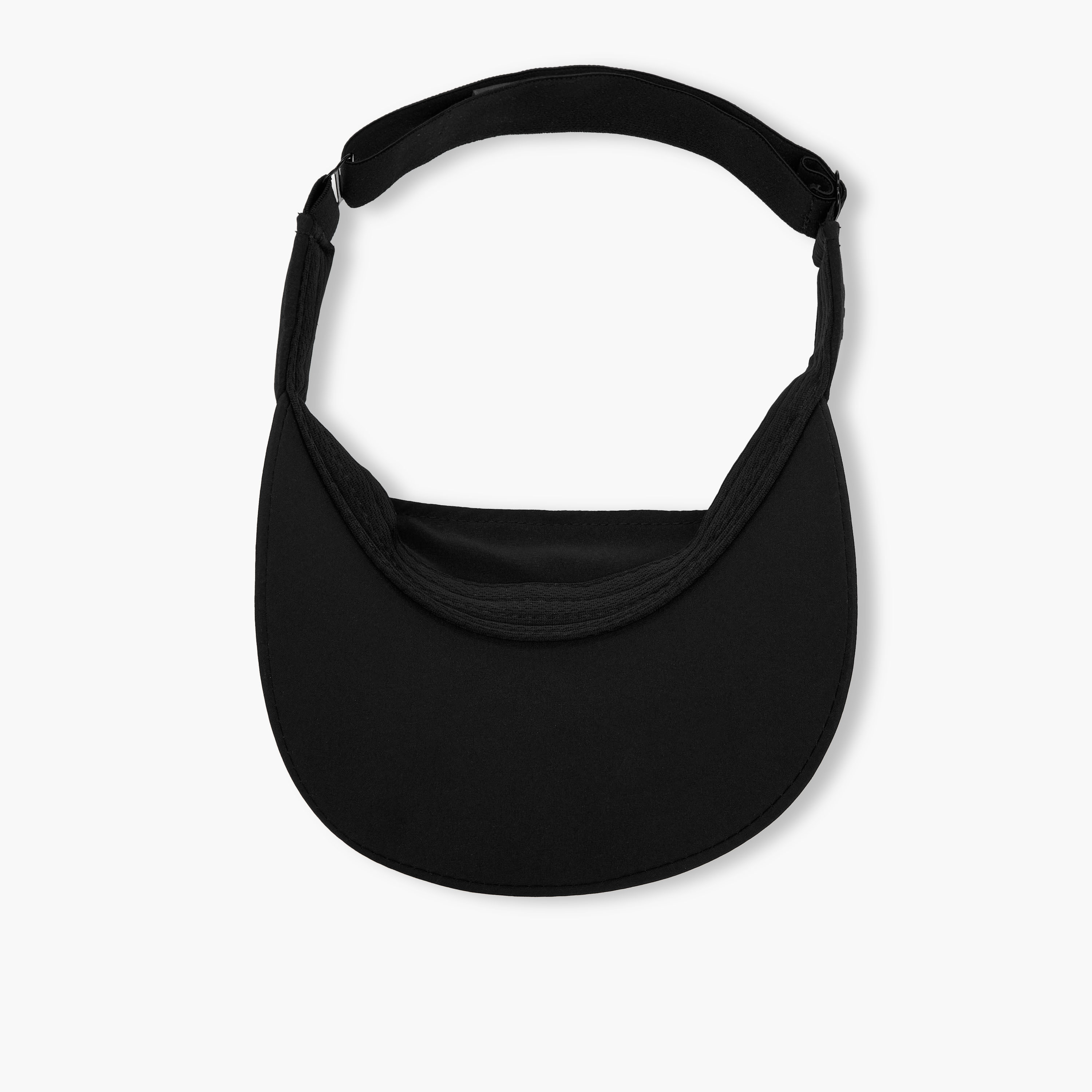 Stitch Detail Visor Cap with Elasticated Strap-women-clothingaccessories-capsandhats-image-8