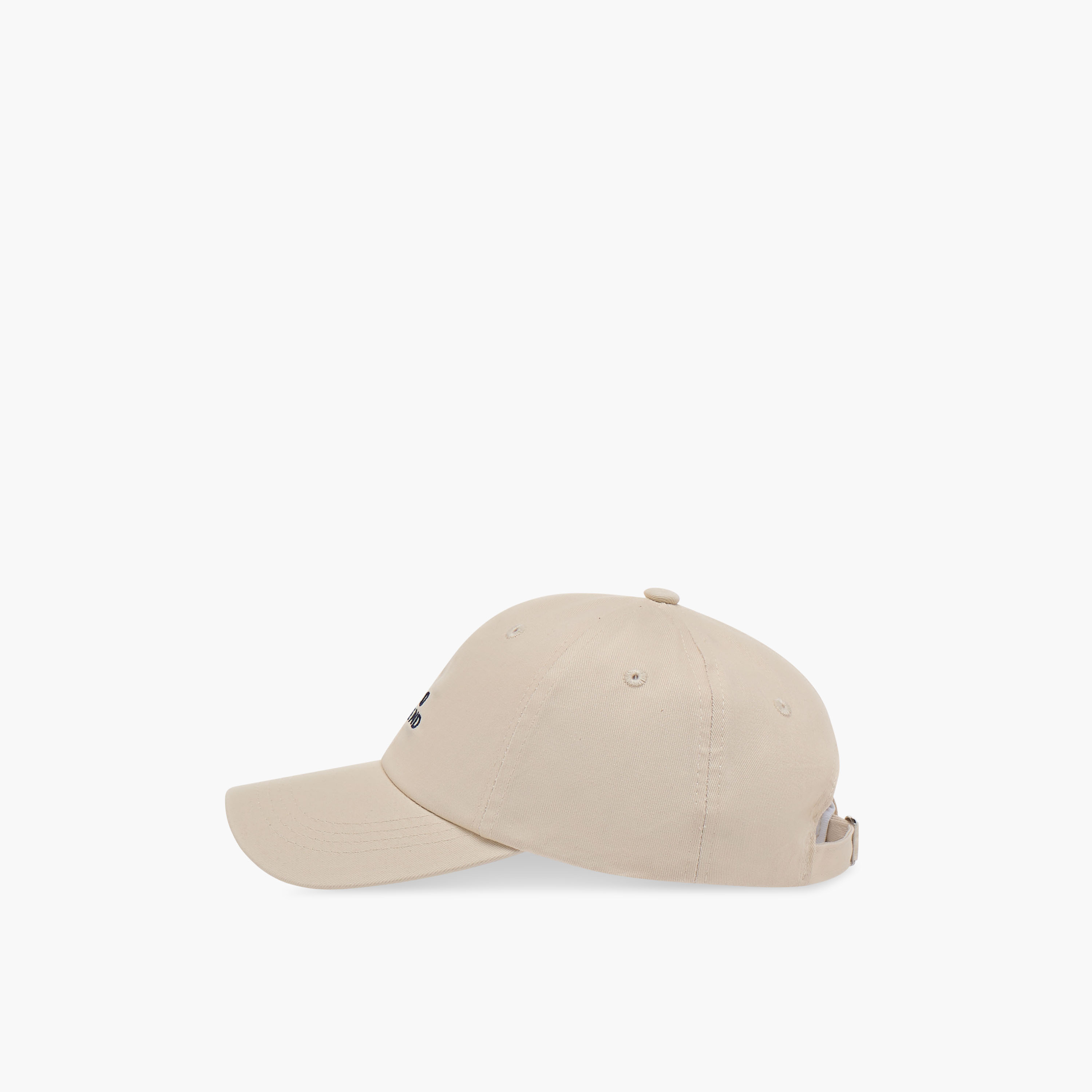 Slogan Embroidered Cap with Buckled Strap Closure-women-clothingaccessories-capsandhats-image-4