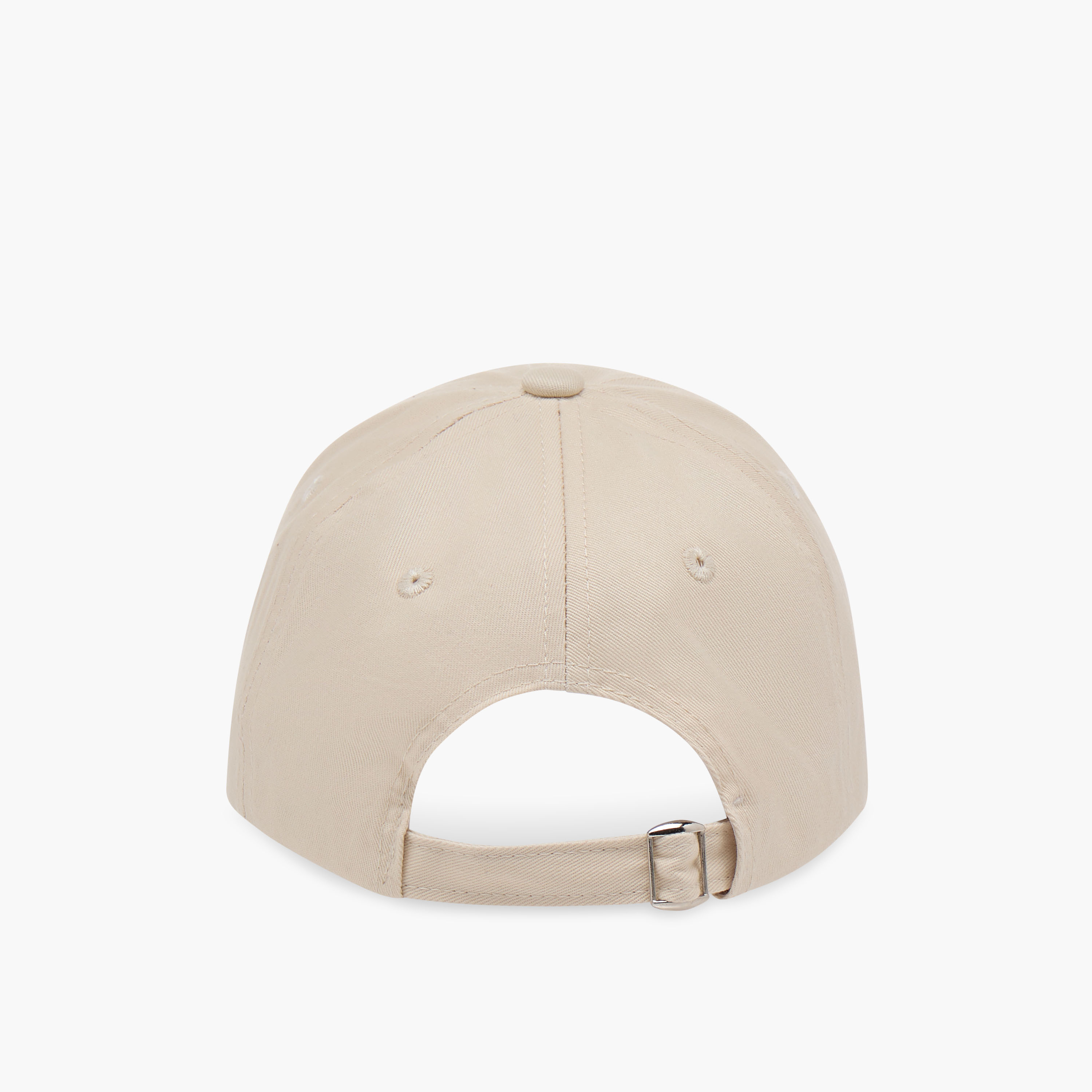 Slogan Embroidered Cap with Buckled Strap Closure-women-clothingaccessories-capsandhats-image-5