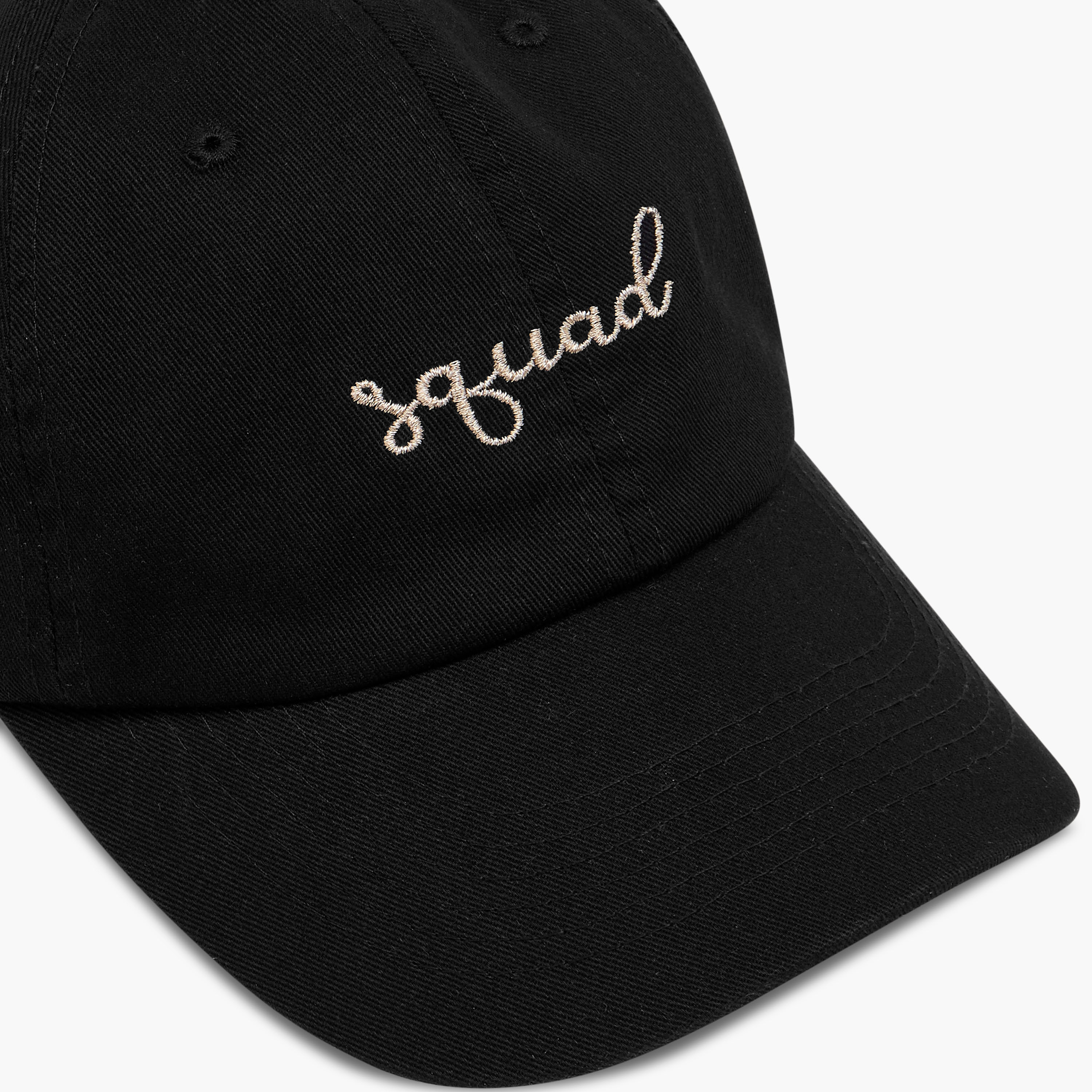 Slogan Embroidered Cap with Buckled Strap Closure-women-clothingaccessories-capsandhats-image-6