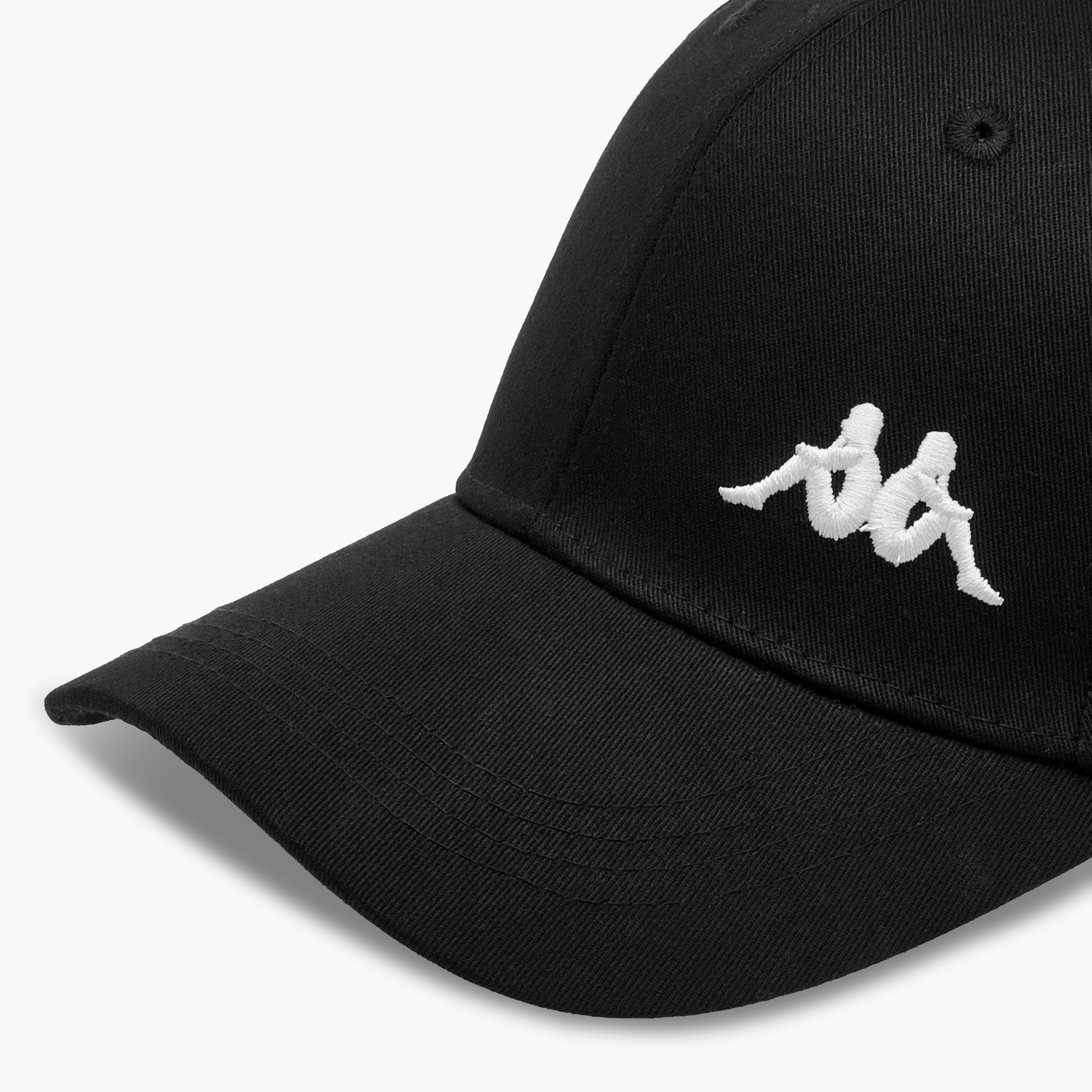 Kappa Logo Embroidered Cap with Buckle Strap Closure-women-clothingaccessories-capsandhats-image-6