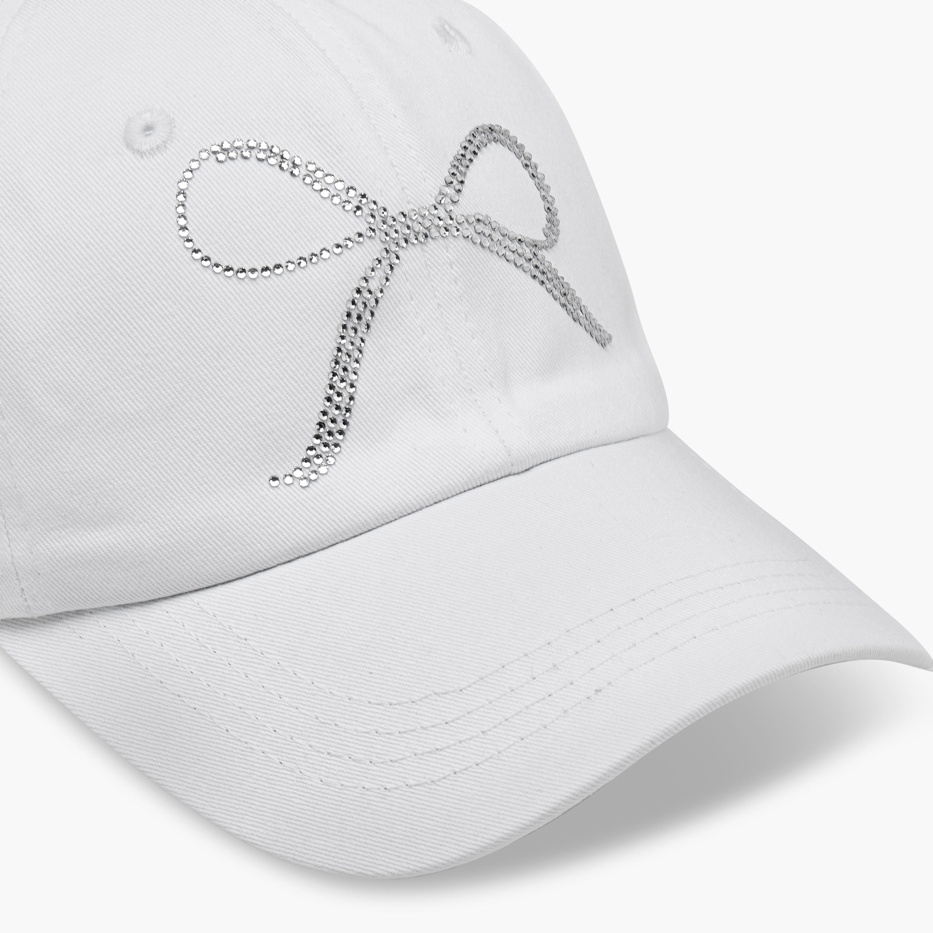 Bow Embellished Cap with Buckle Strap Closure-women-winterwear-capsandhats-image-6