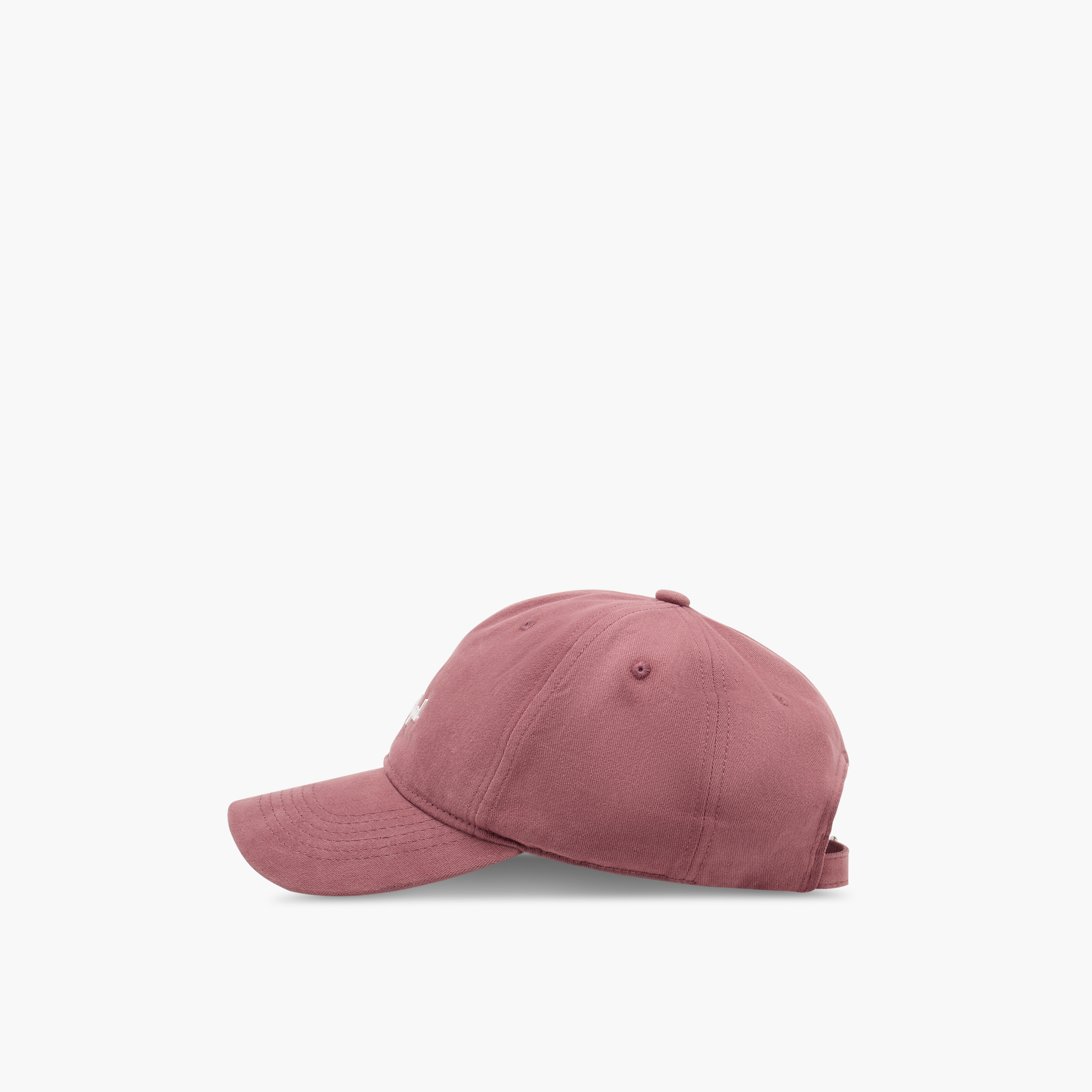 Embossed Detail Cap with Buckle Strap Closure-women-clothingaccessories-capsandhats-image-4