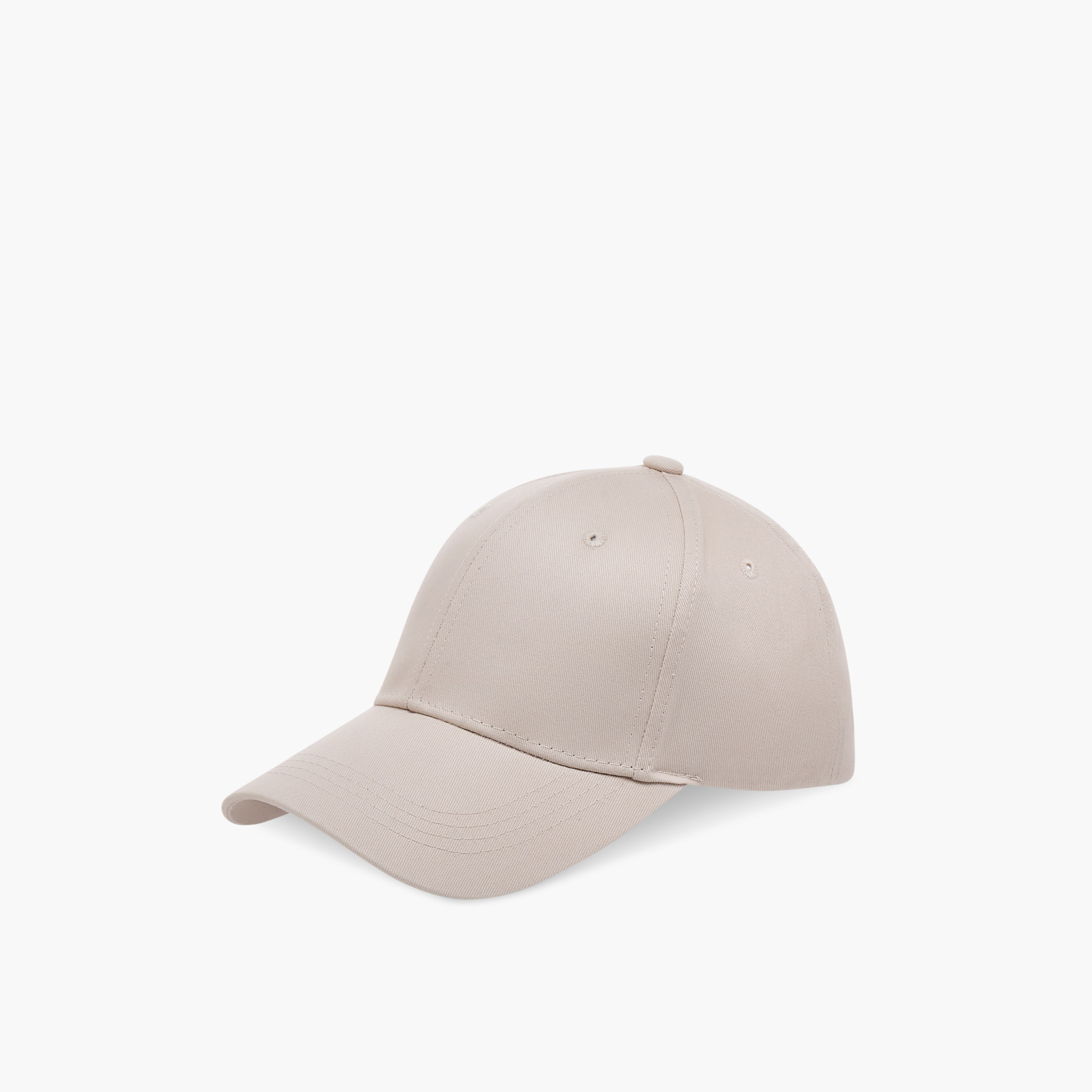 Canvas Baseball Cap with Buckled Strap Closure-women-clothingaccessories-capsandhats-image-3