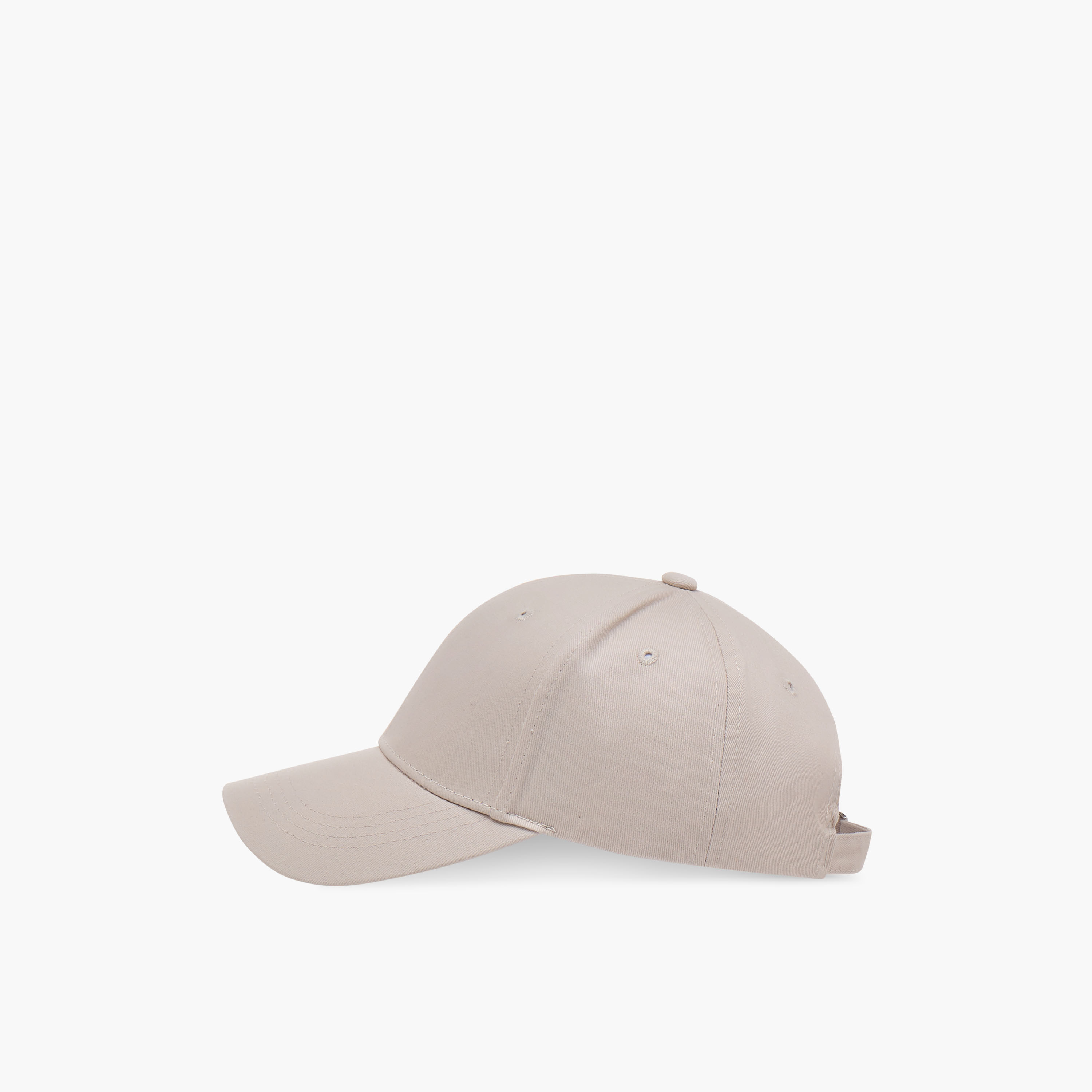 Canvas Baseball Cap with Buckled Strap Closure-women-clothingaccessories-capsandhats-image-4