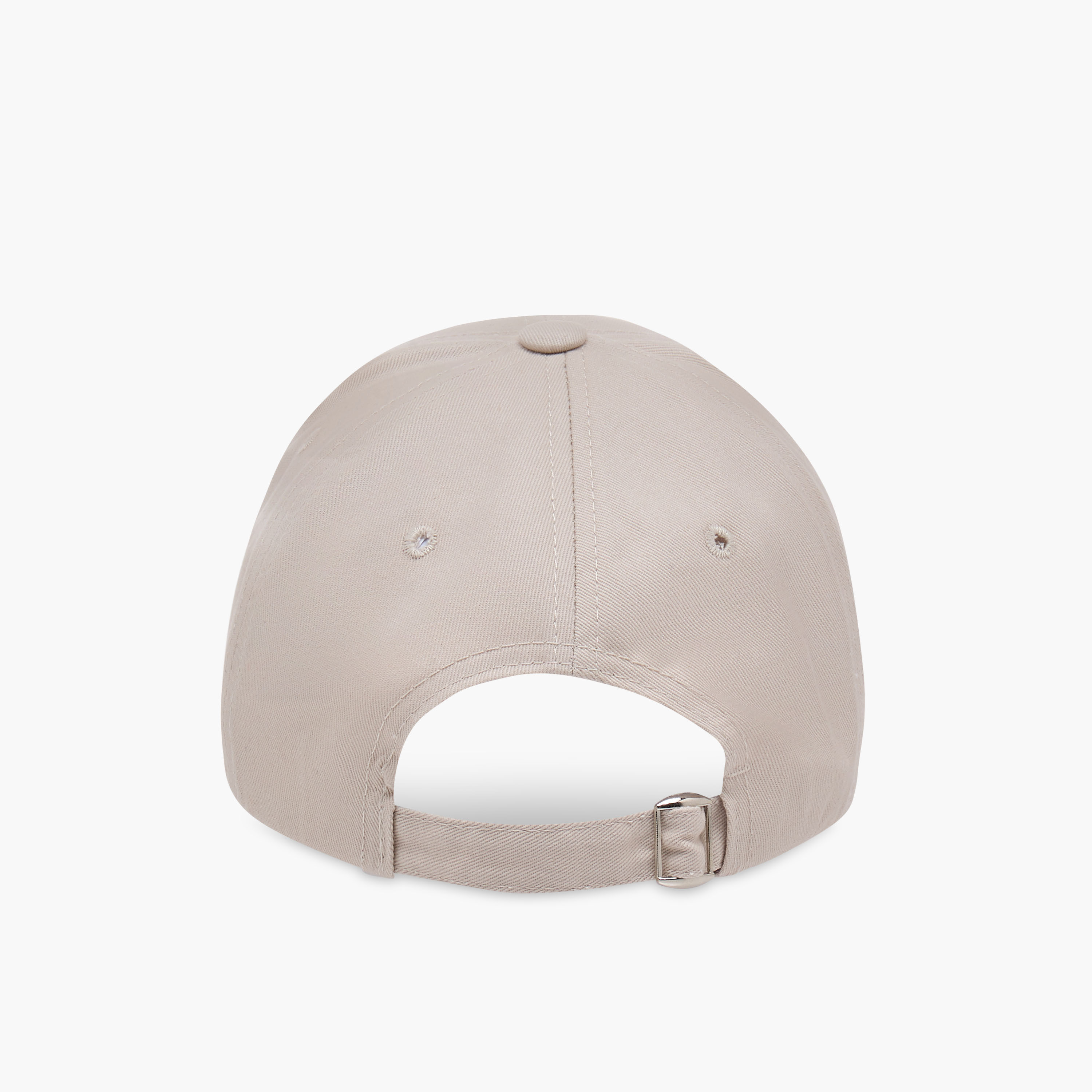 Canvas Baseball Cap with Buckled Strap Closure-women-clothingaccessories-capsandhats-image-5