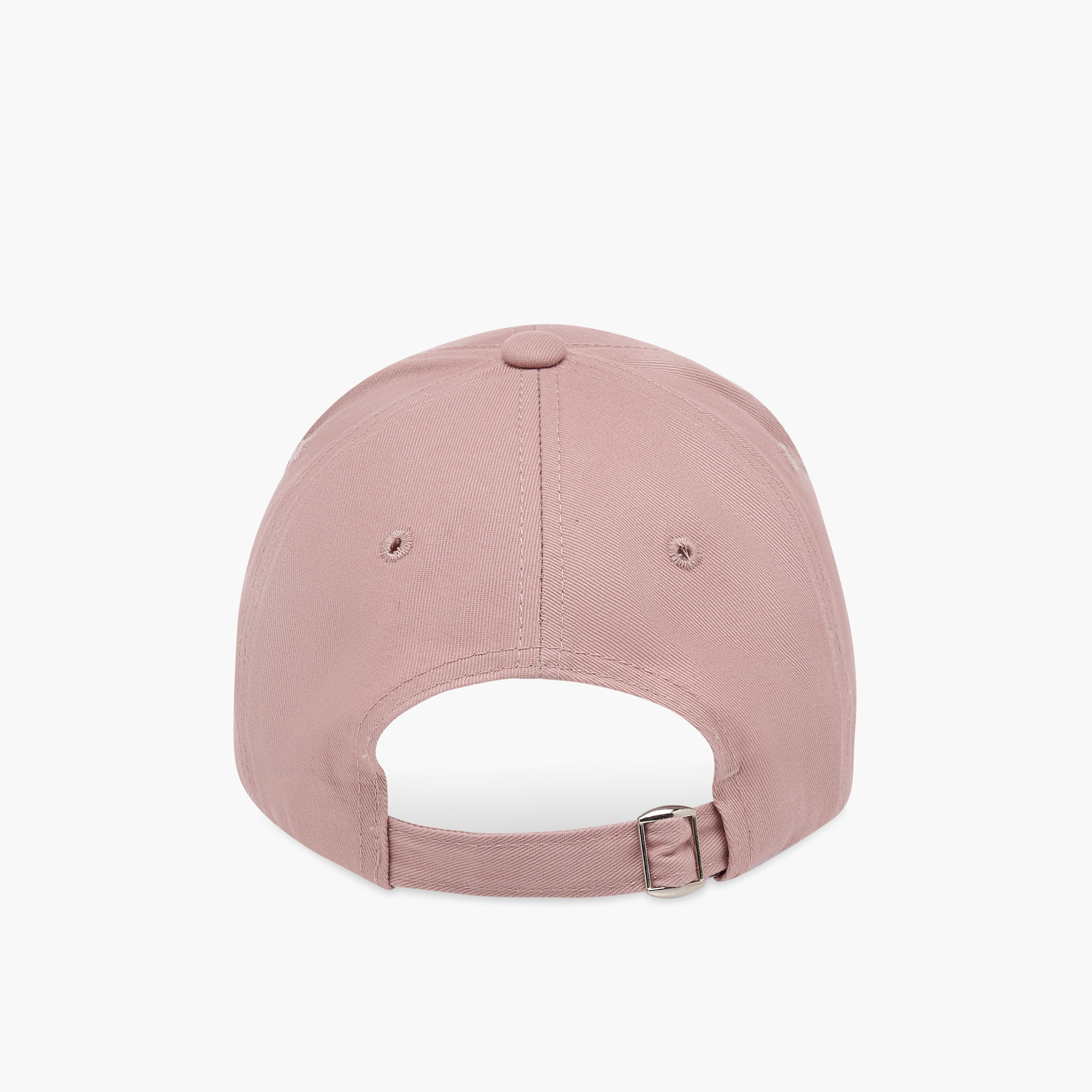 Canvas Baseball Cap with Buckled Strap Closure-women-clothingaccessories-capsandhats-image-5