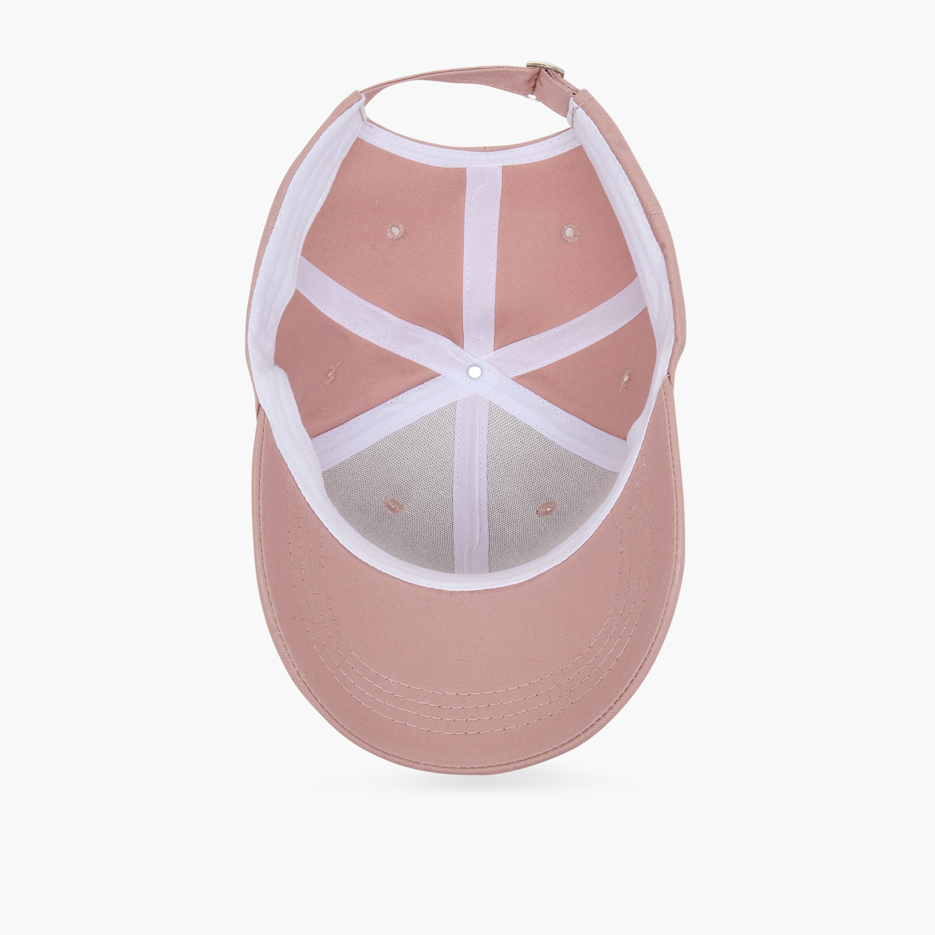 Canvas Baseball Cap with Buckled Strap Closure-women-clothingaccessories-capsandhats-image-8