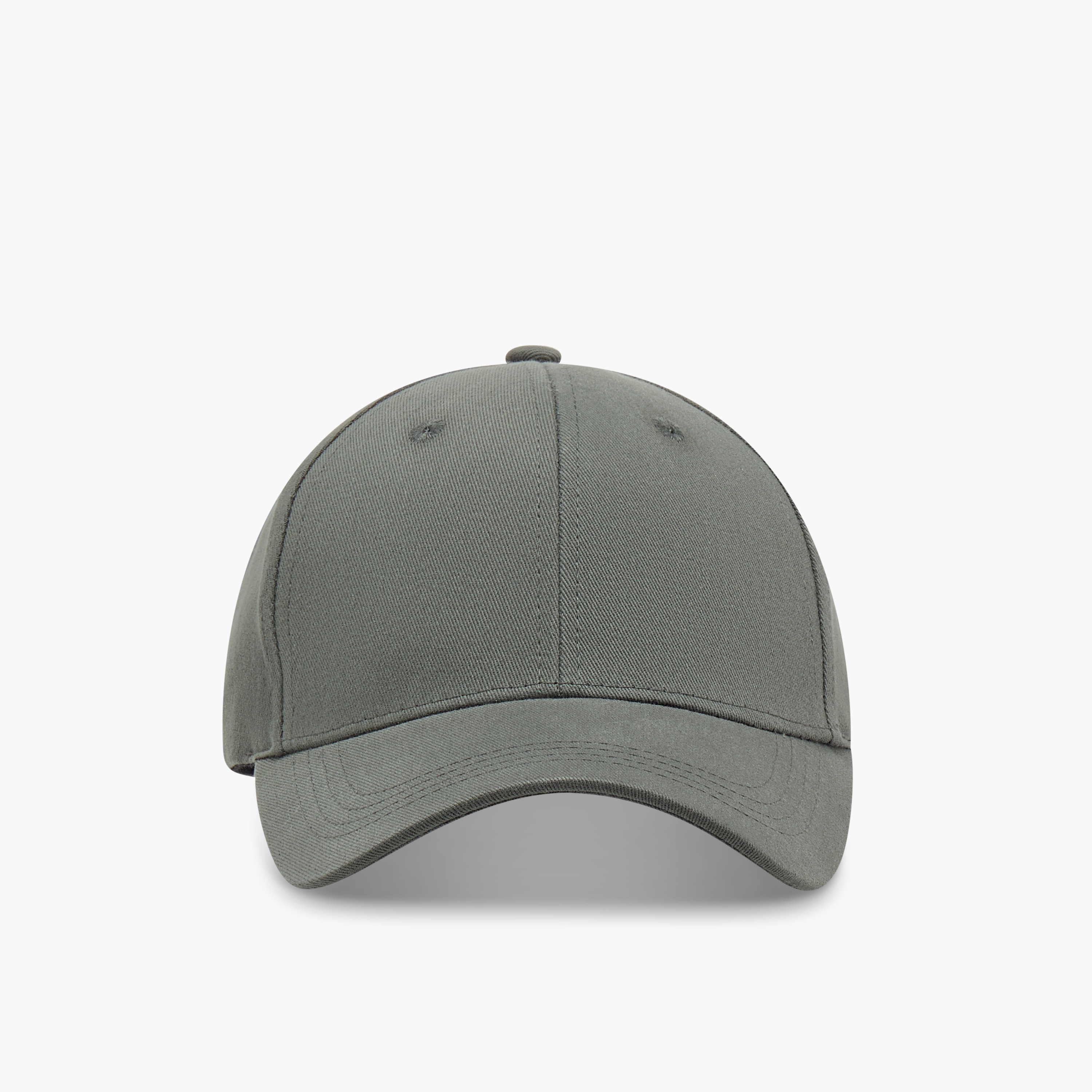 Canvas Baseball Cap with Buckled Strap Closure-women-clothingaccessories-capsandhats-image-1
