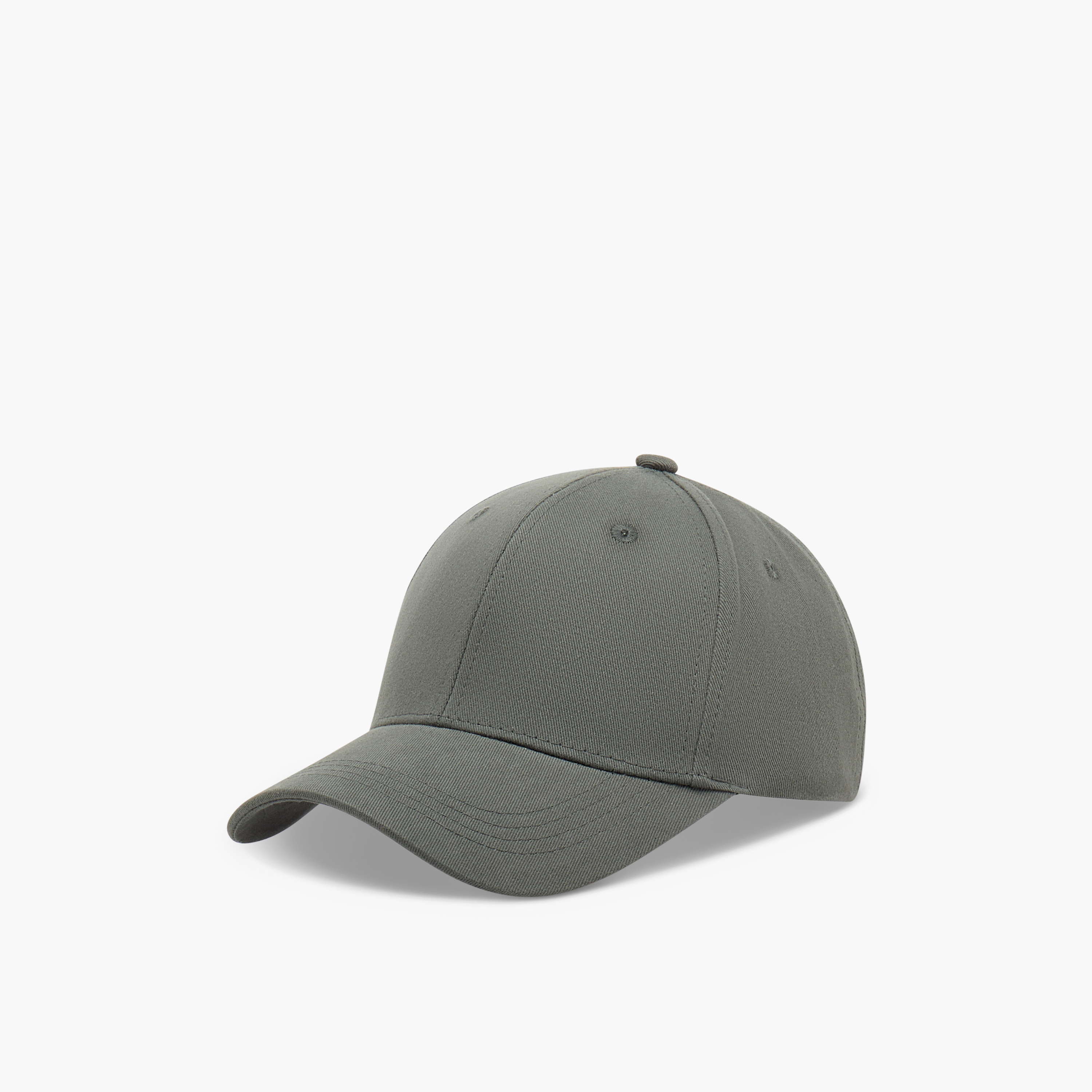 Canvas Baseball Cap with Buckled Strap Closure-women-clothingaccessories-capsandhats-image-3