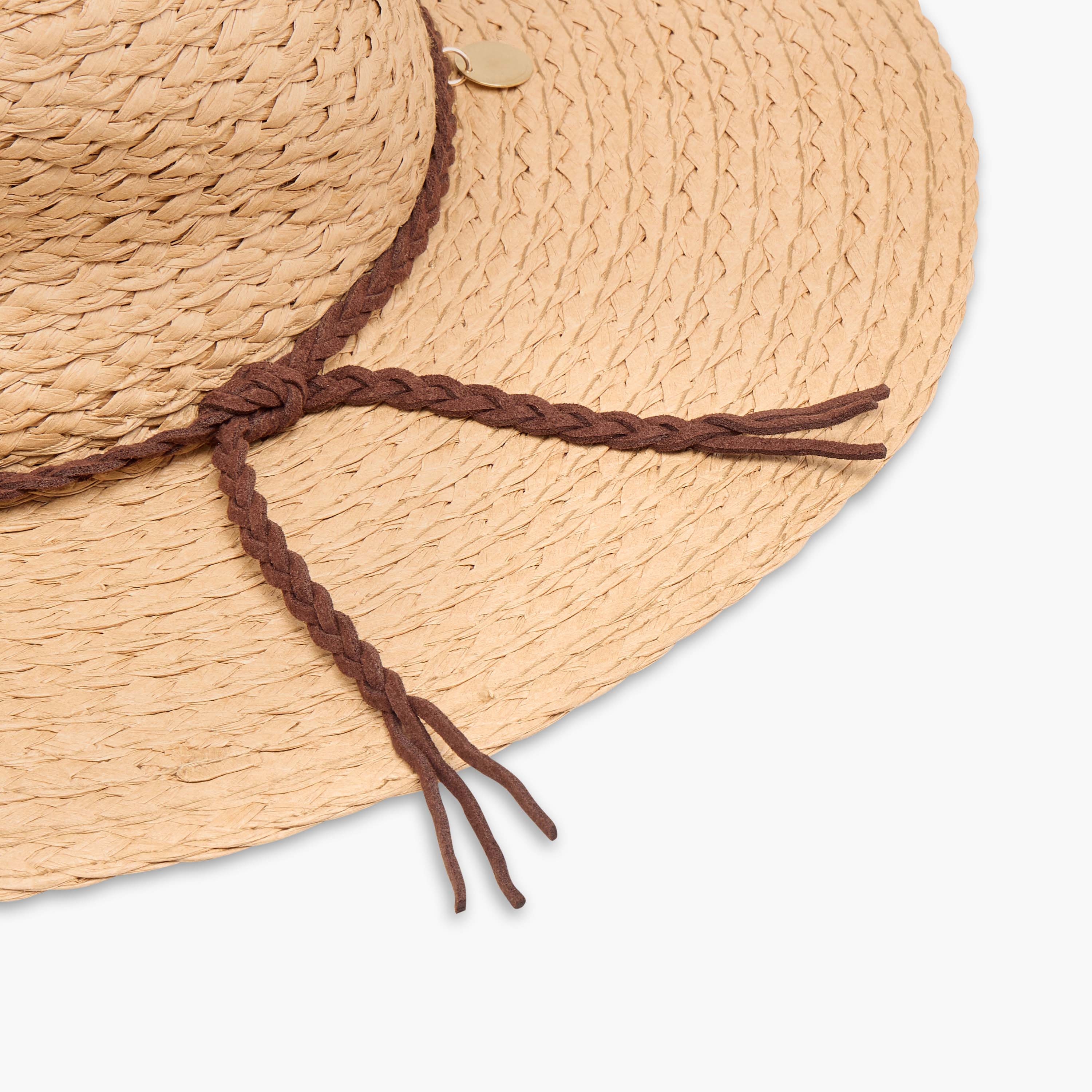 طاقية شاطئ بتفاصيل تقليم ضفائر-women-clothingaccessories-capsandhats-image-7