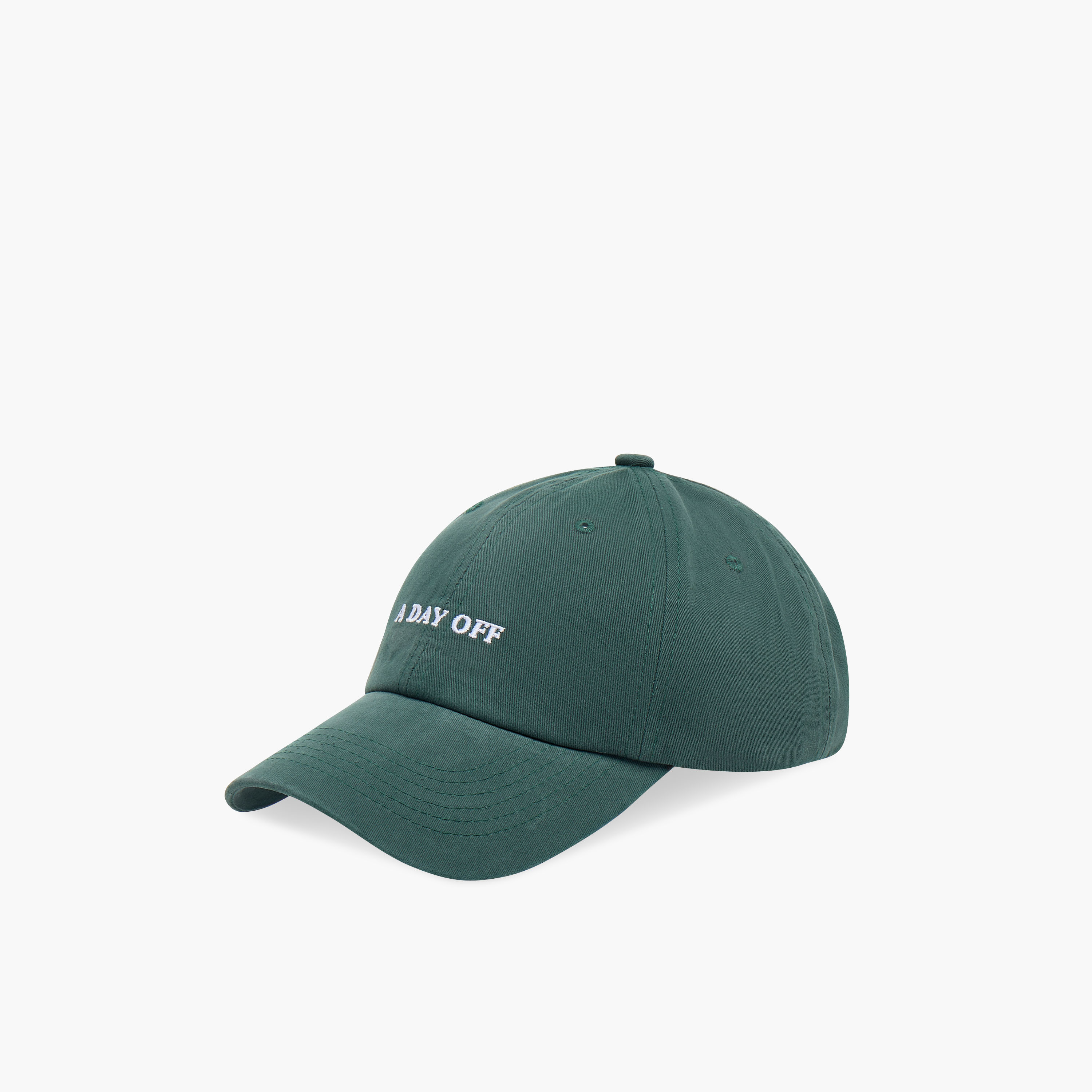 Slogan Embroidered Baseball Cap with Hook and Loop Strap Closure-women-winterwear-capsandhats-image-3