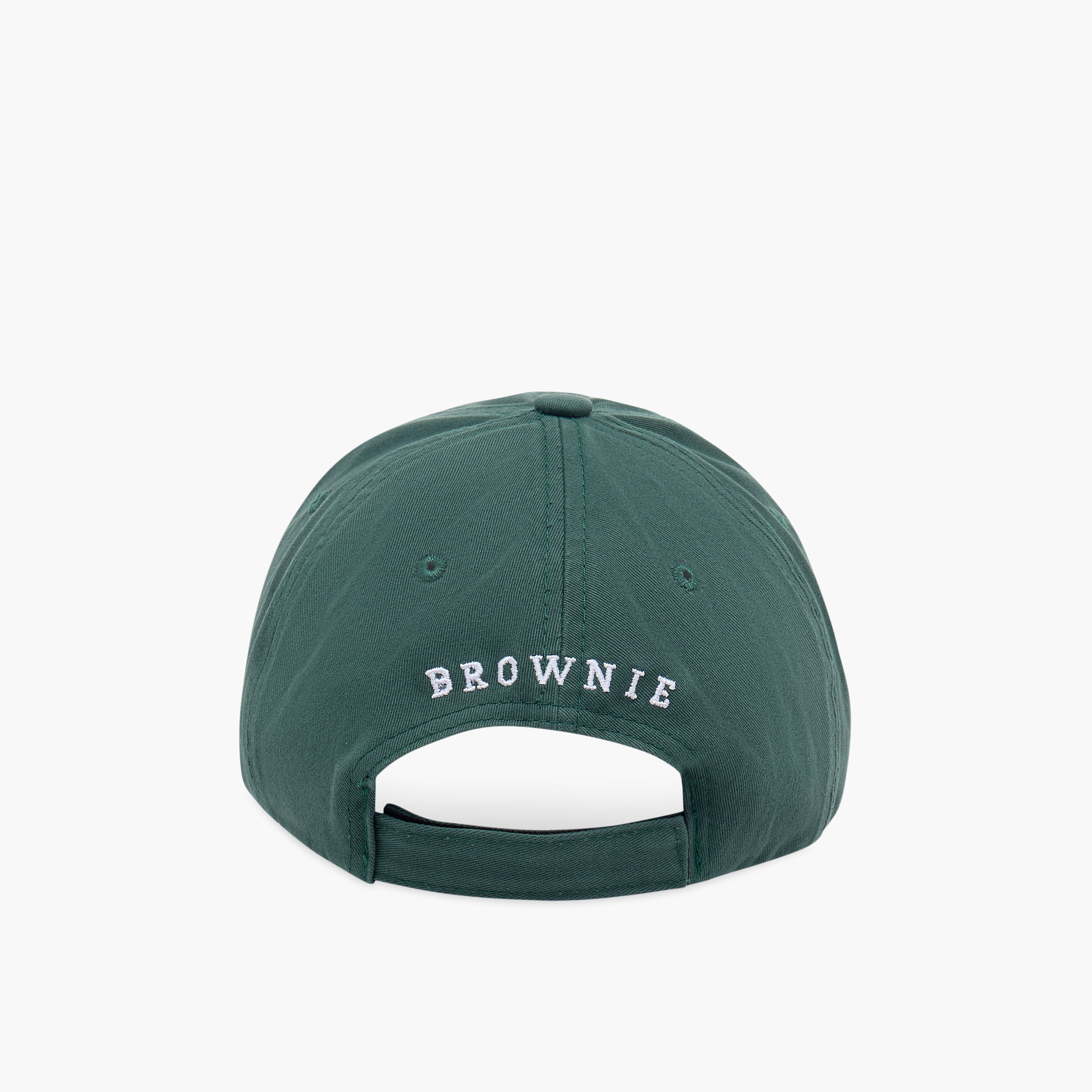 Slogan Embroidered Baseball Cap with Hook and Loop Strap Closure-women-winterwear-capsandhats-image-5
