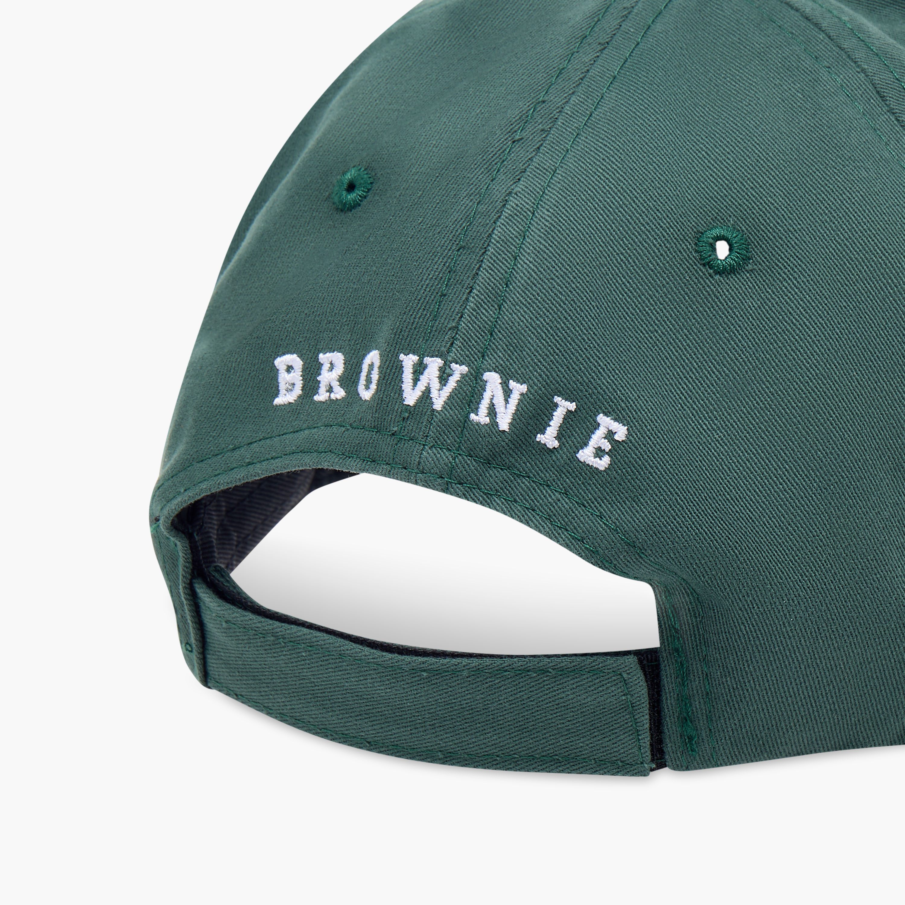Slogan Embroidered Baseball Cap with Hook and Loop Strap Closure-women-winterwear-capsandhats-image-7