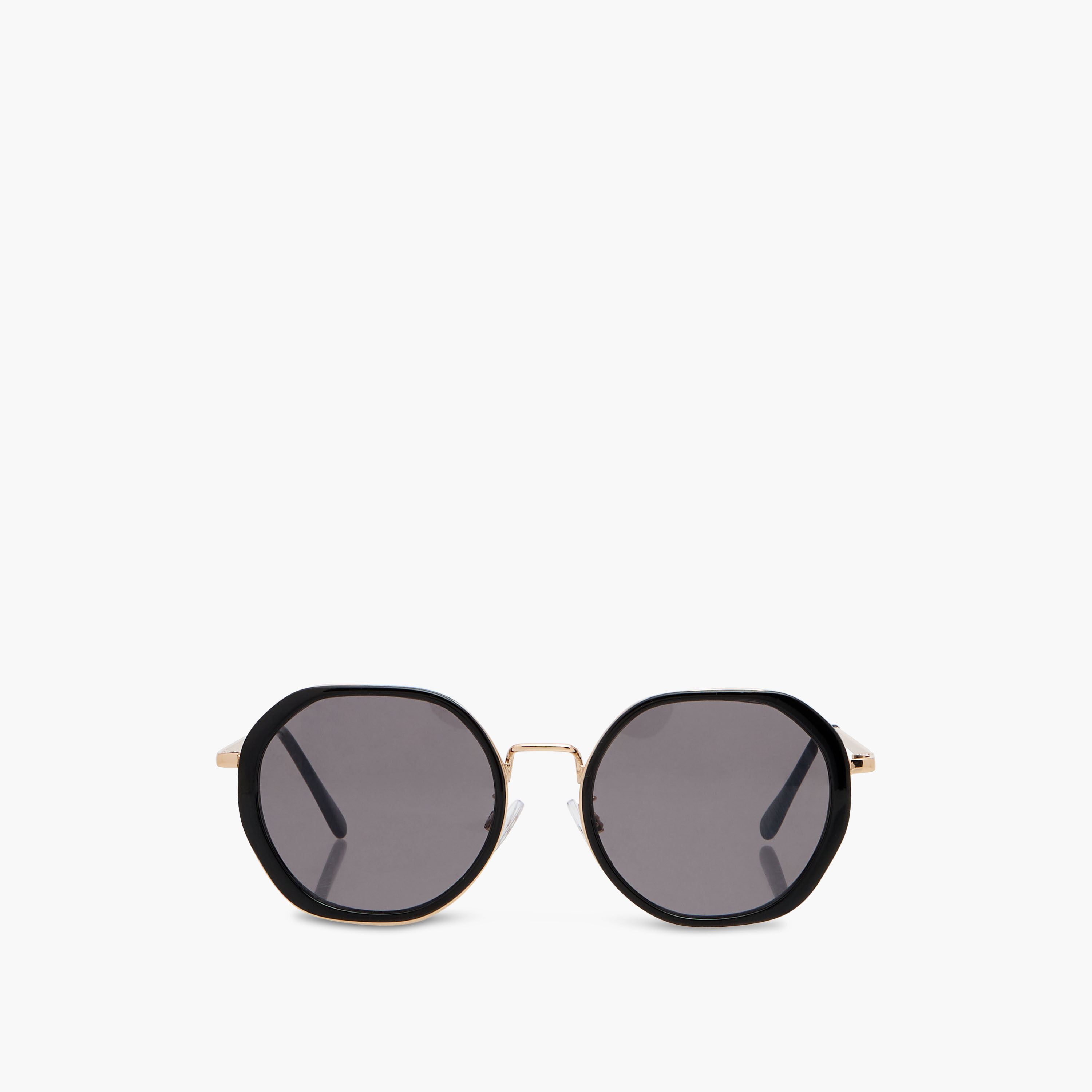 نظارة شمسية بإطار كامل وعدسات ملونة ووسادات أنف-women-sunglasses-image-3