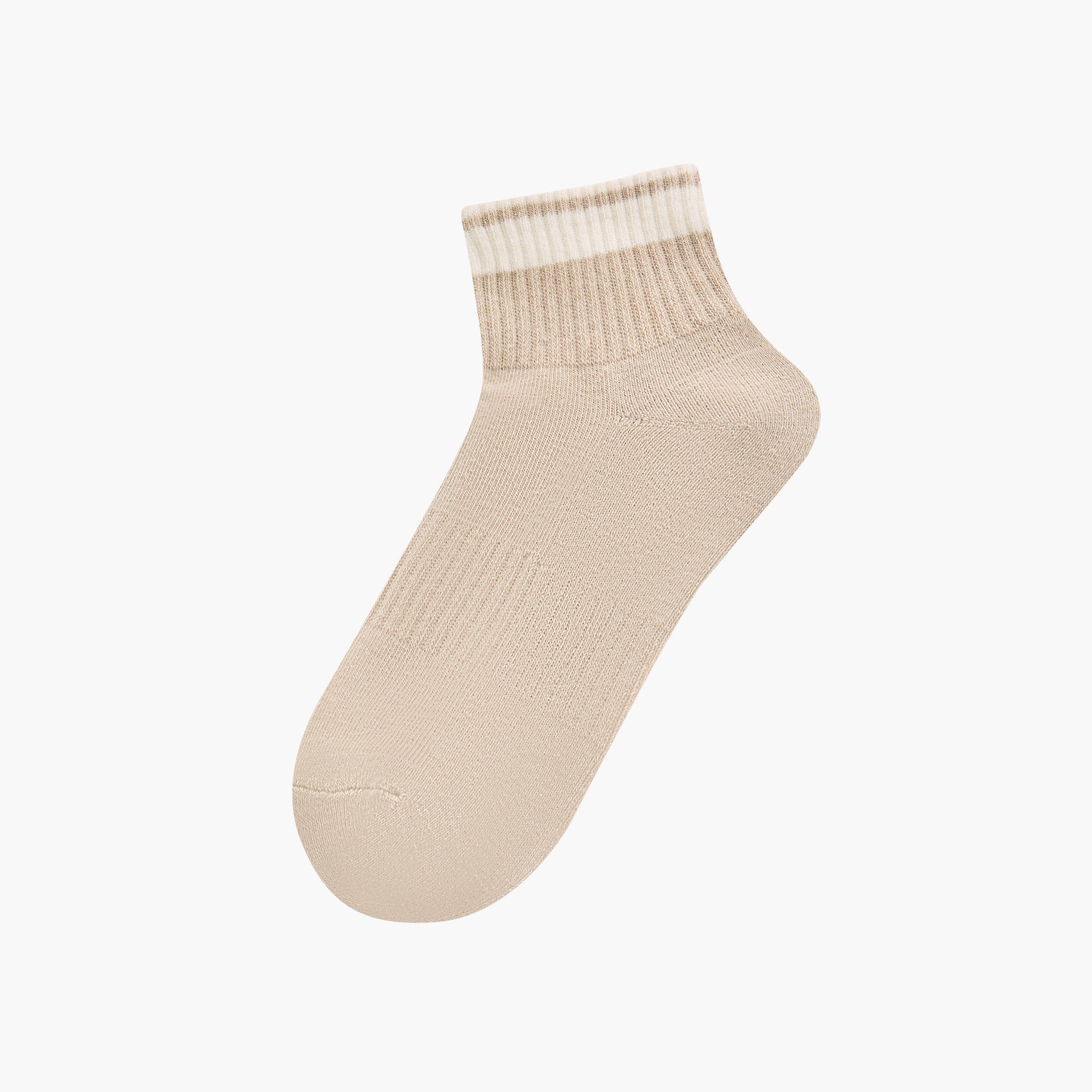 طقم جوارب مضلعة 3 أزواج بطول متوسط وحماية من البكتيريا-women-socksandstockings-image-2
