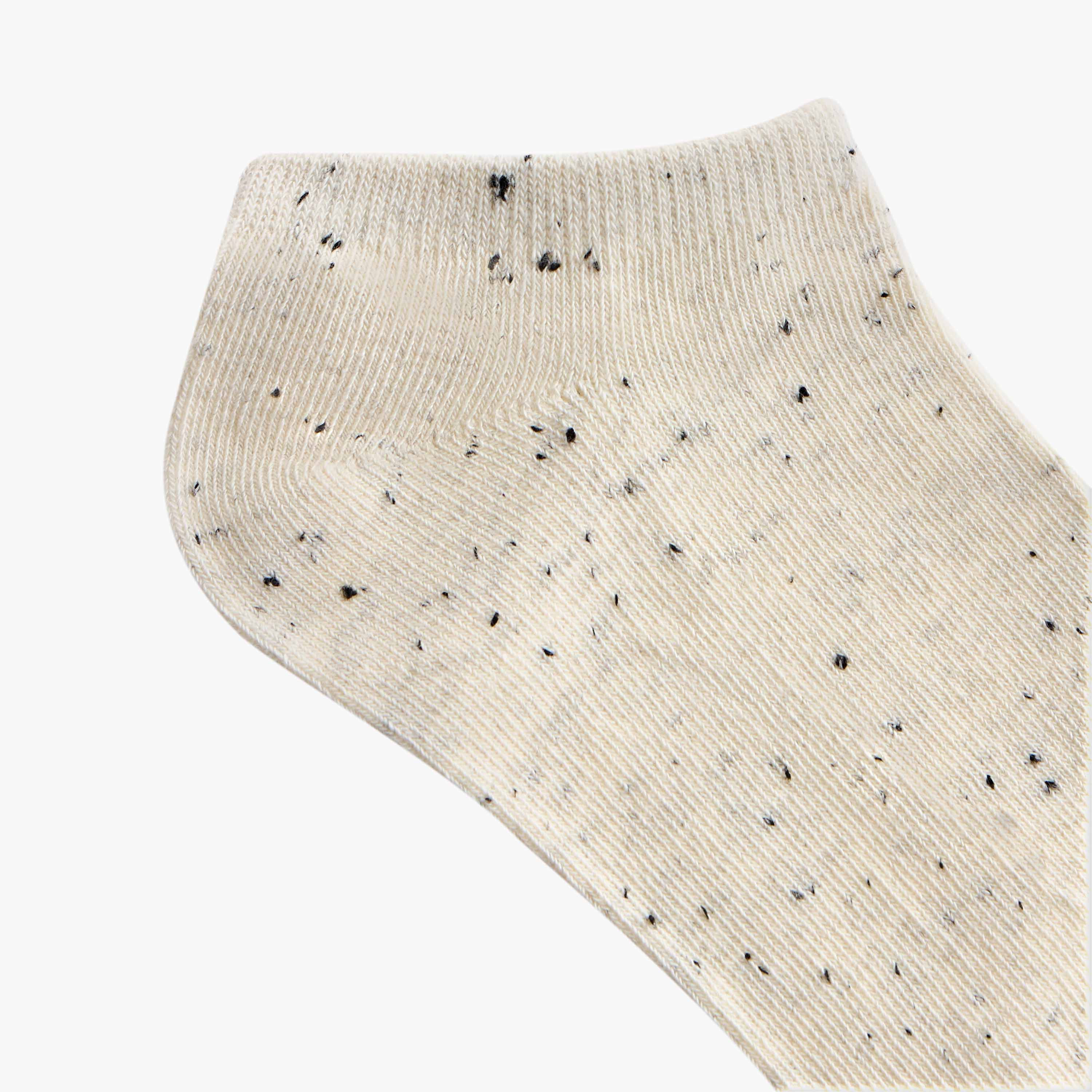 Set of 7 - Textured Trainer Socks with Antibacterial Protection-women-socksandstockings-image-5
