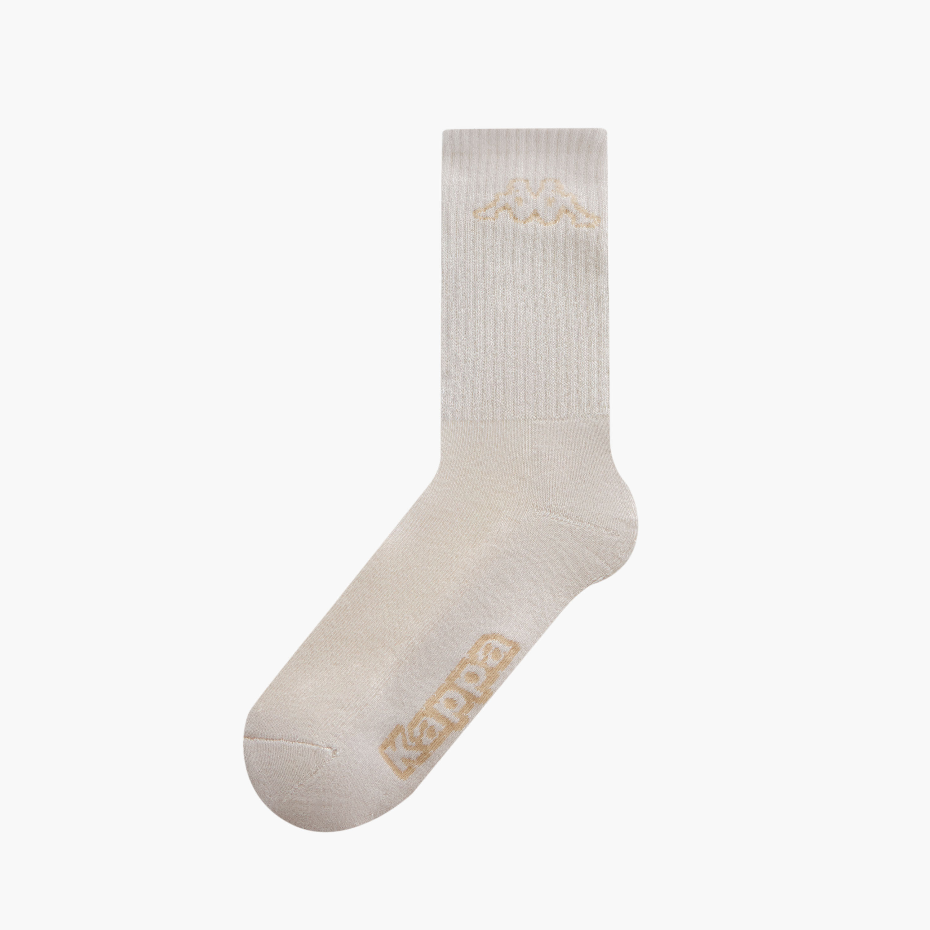 Set of 3 - Kappa Logo Detail Crew Length Socks with Antibacterial Protection-women-socksandstockings-image-2
