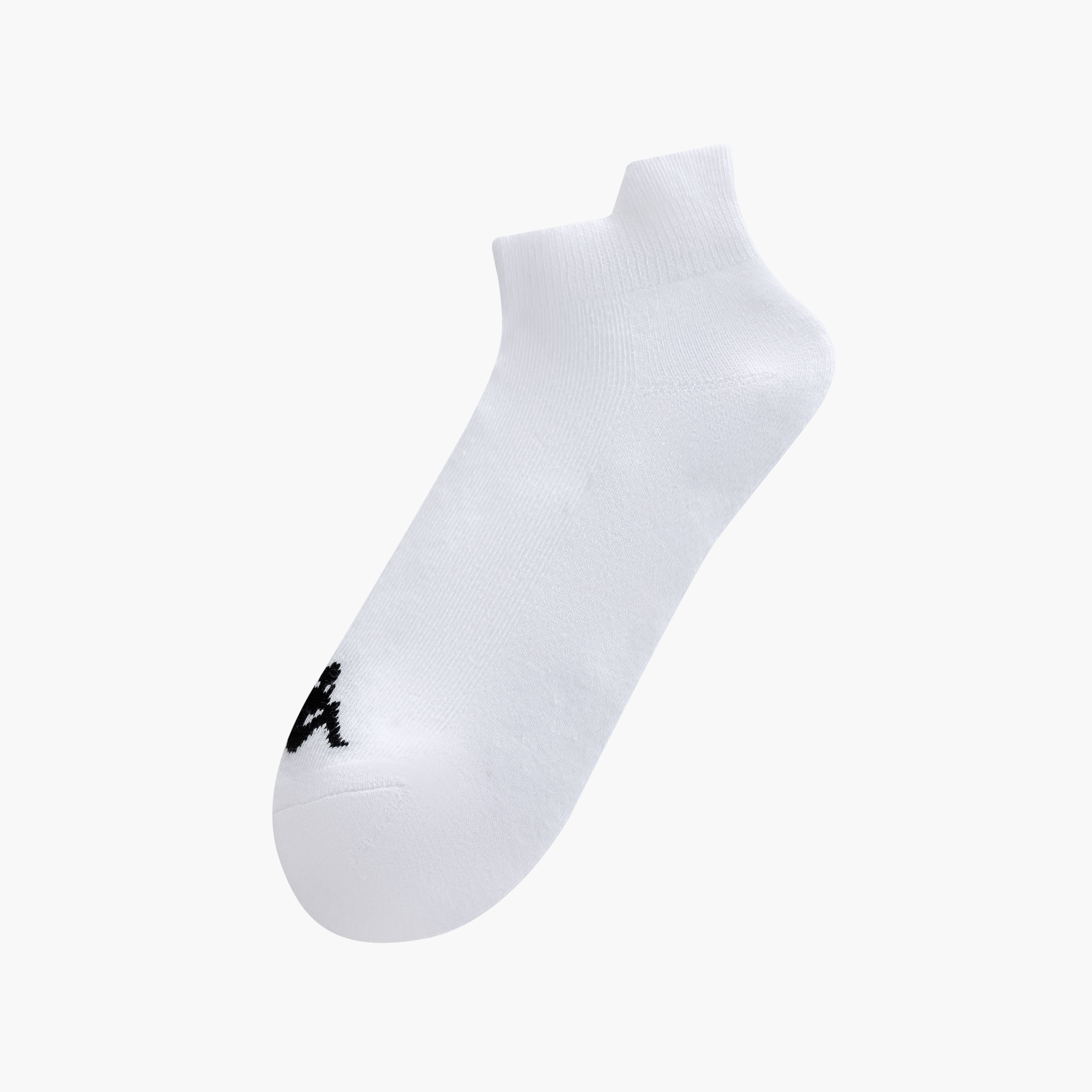 Set of 3 - Kappa Logo Print Ankle Length Socks with Antibacterial Protection-women-socksandstockings-image-2