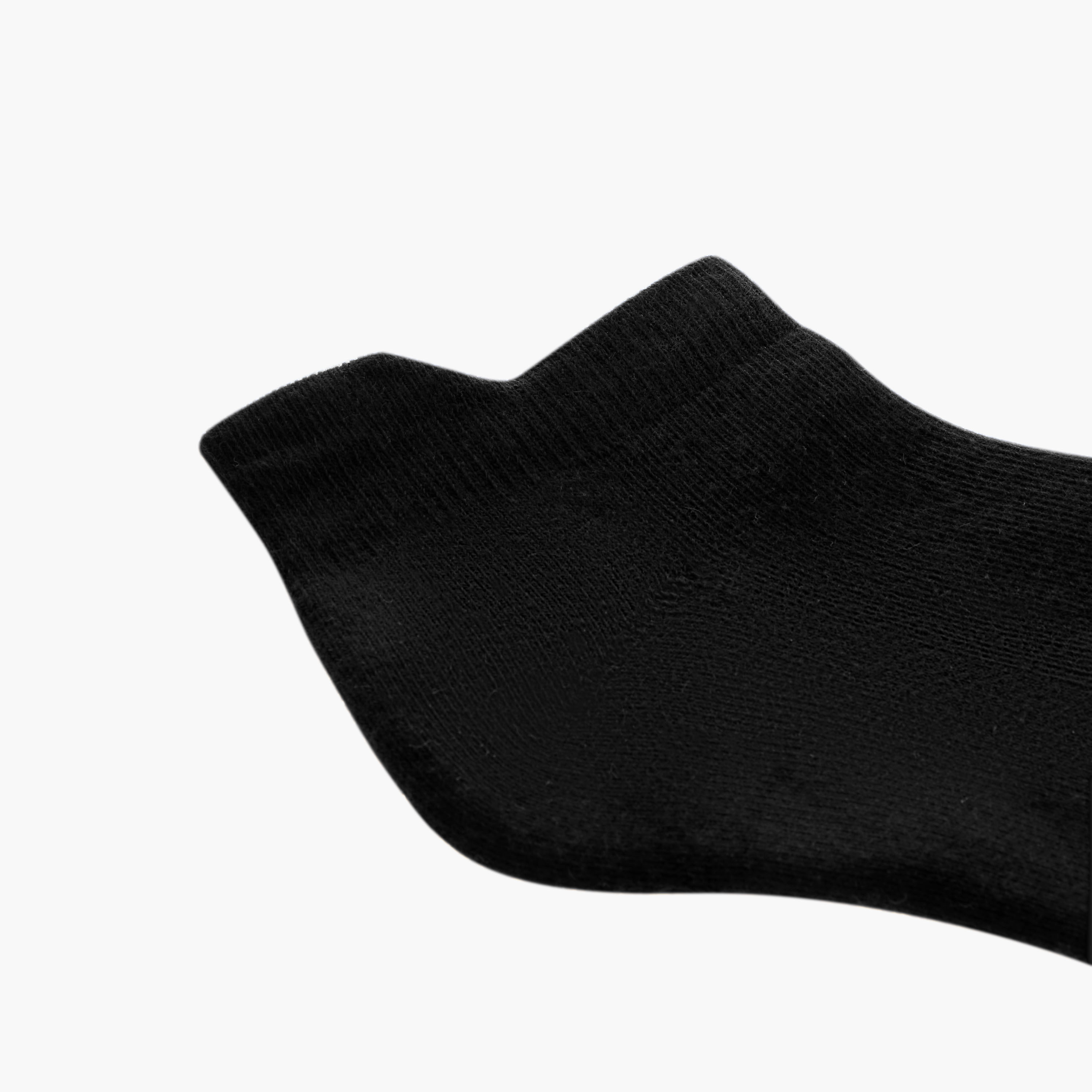 Set of 3 - Kappa Logo Print Ankle Length Socks with Antibacterial Protection-women-socksandstockings-image-5