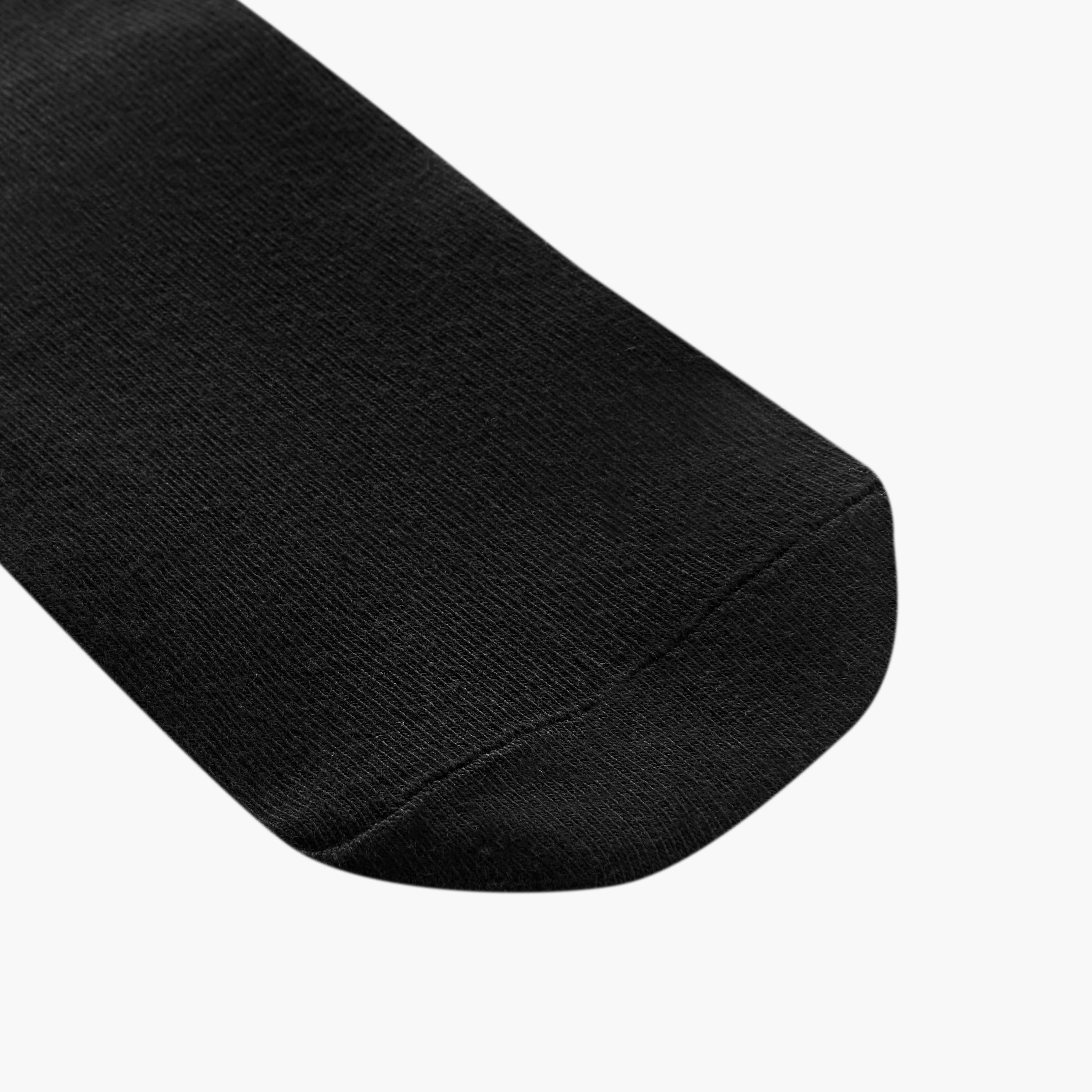 Set of 2 - Ribbed Knee Length Socks with Antibacterial Protection-women-socksandstockings-image-5
