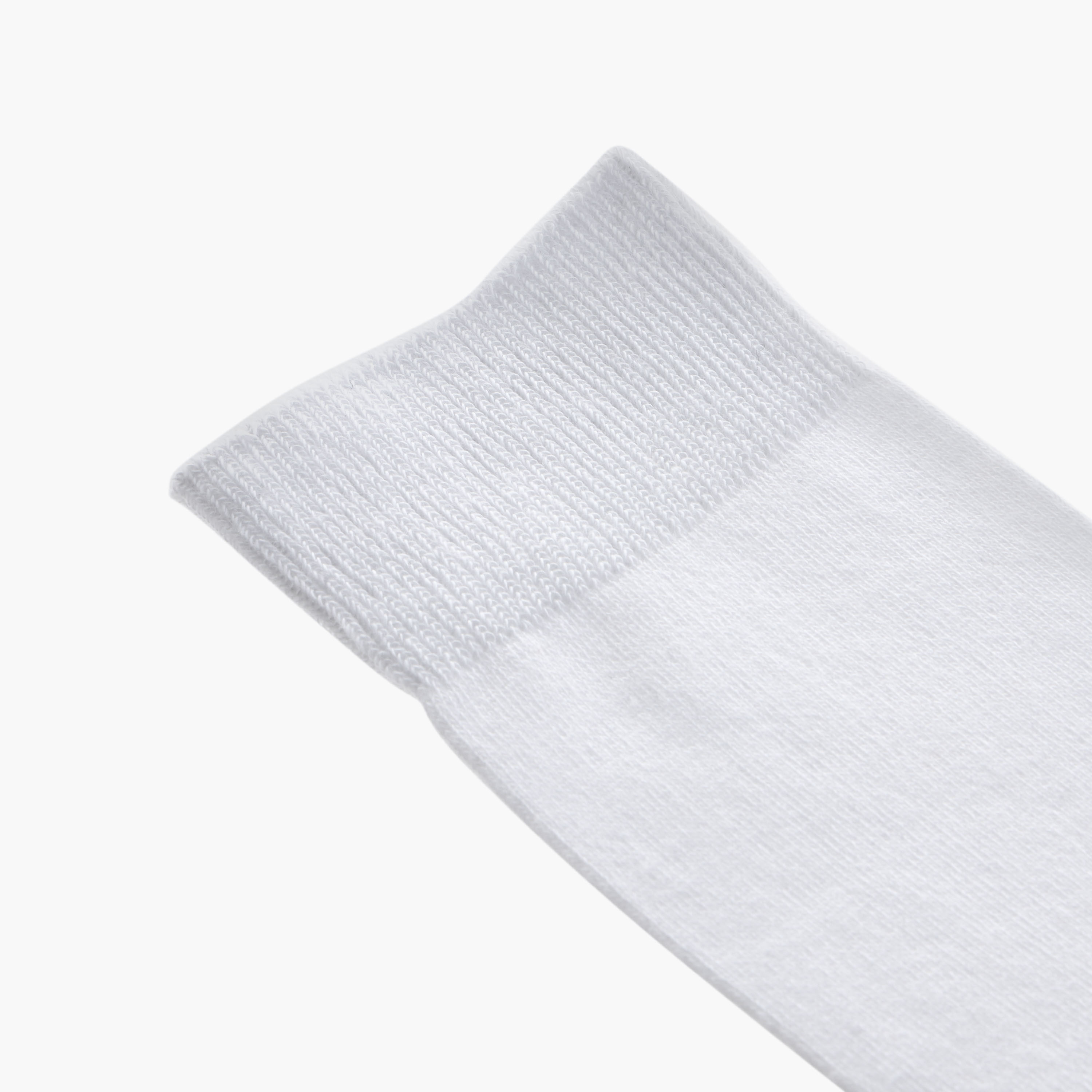 Set of 2 - Ribbed Knee Length Socks with Antibacterial Protection-women-socksandstockings-image-3
