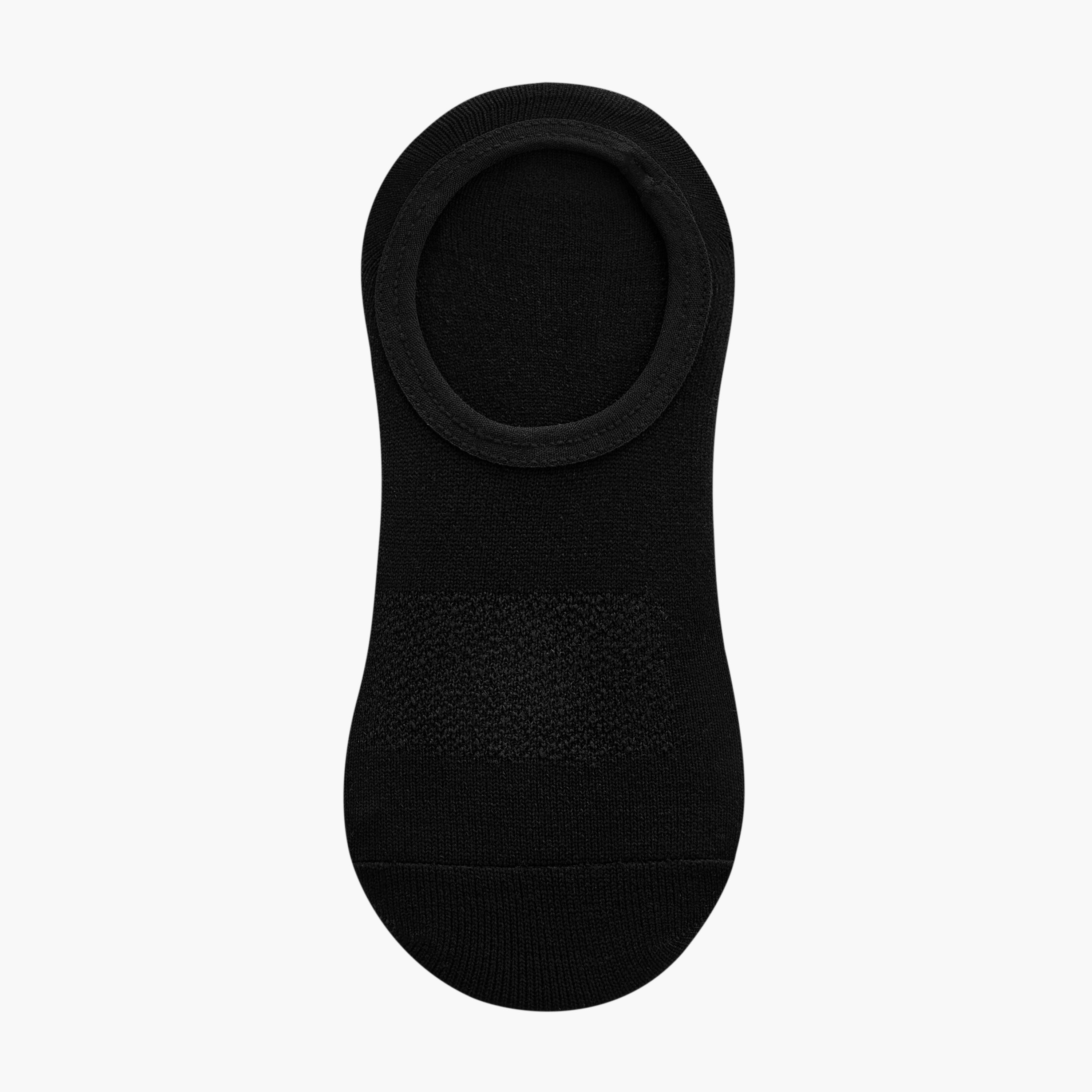 Set of 3 - Textured No-Show Socks with Antibacterial Protection-women-socksandstockings-image-2