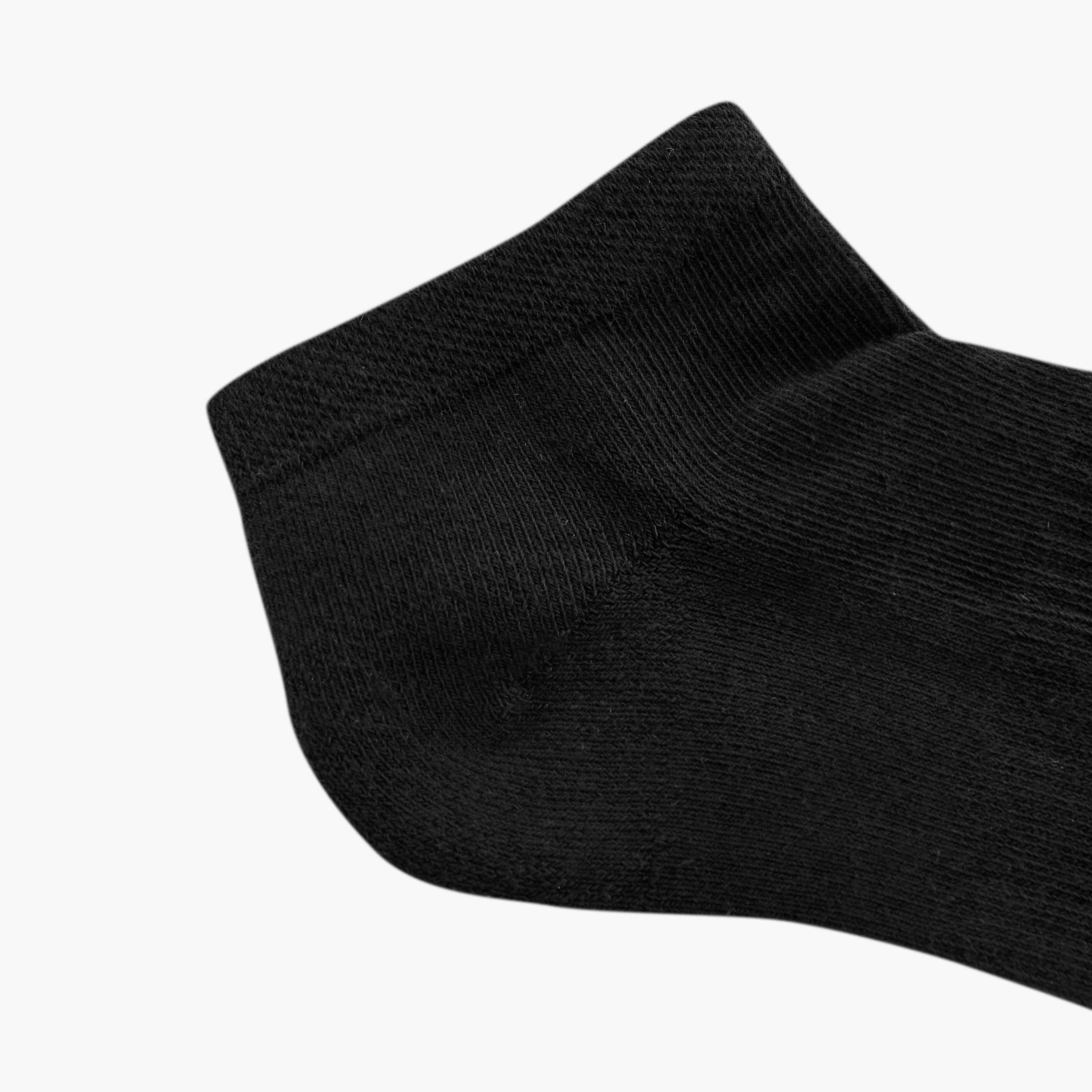 Set of 3 - Ribbed Ankle Length Socks-women-socksandstockings-image-5